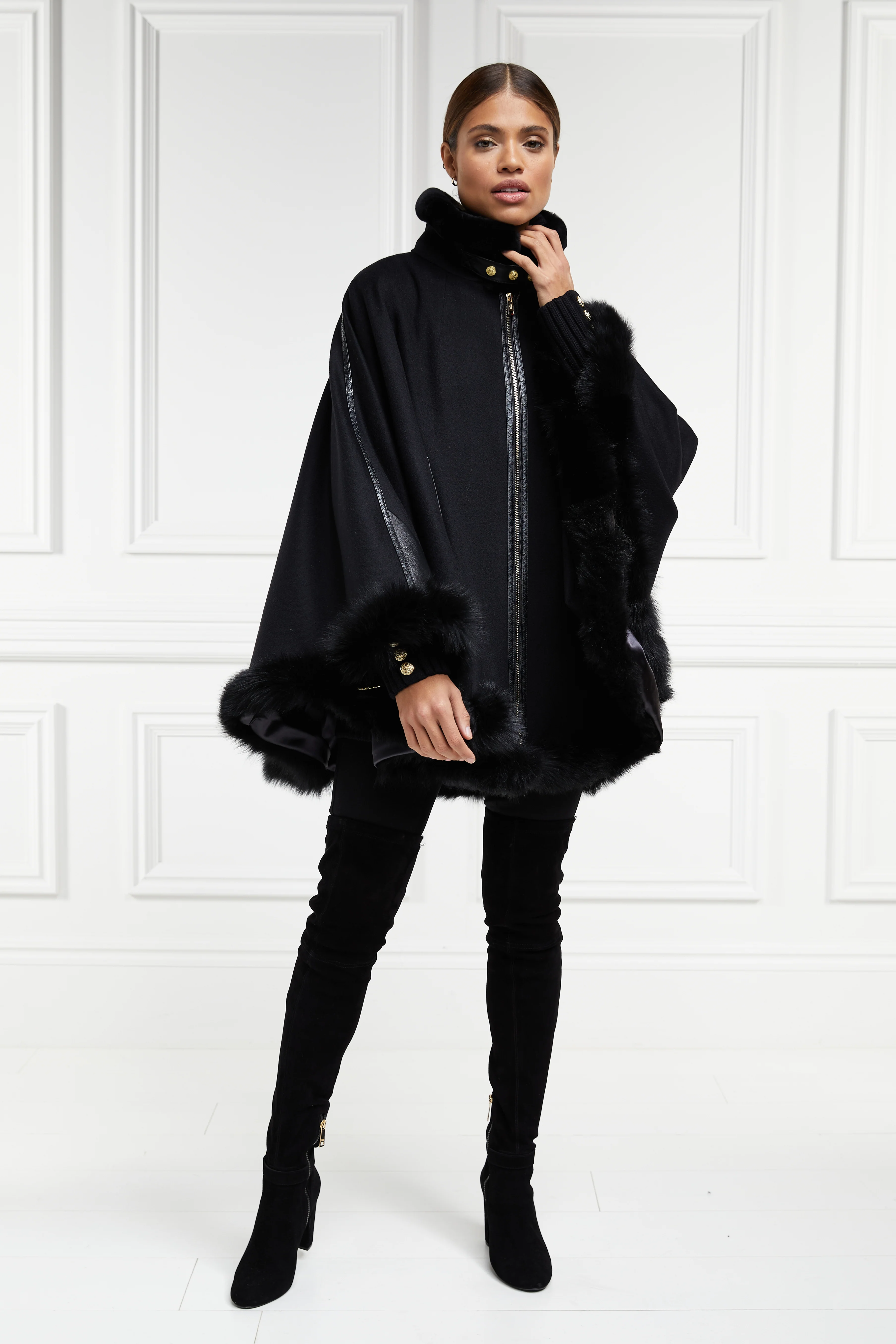 Gold Label Chiltern Cape (Soft Black) - Image 13
