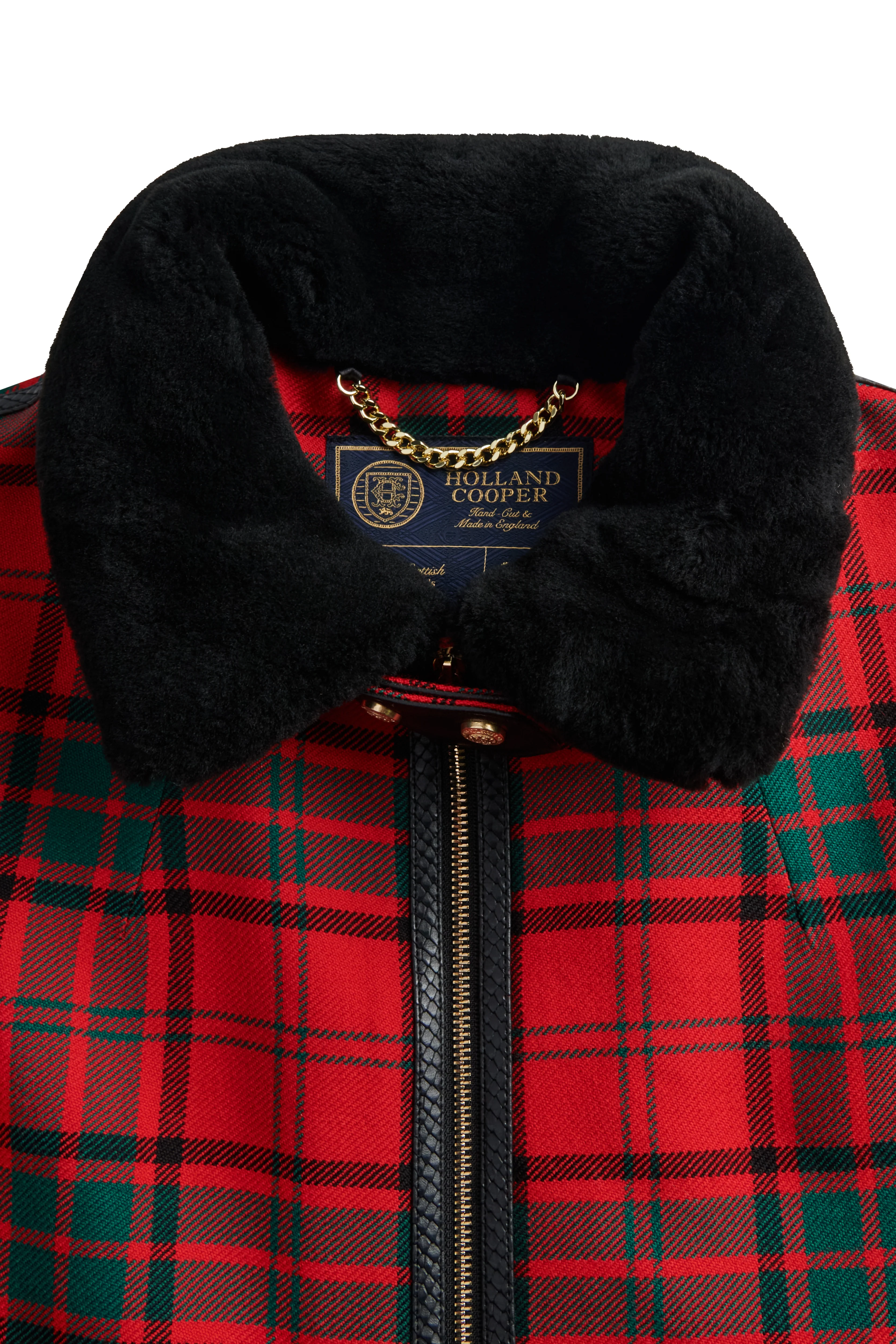 Gold Label Chiltern Cape (Red Tartan) - Image 7