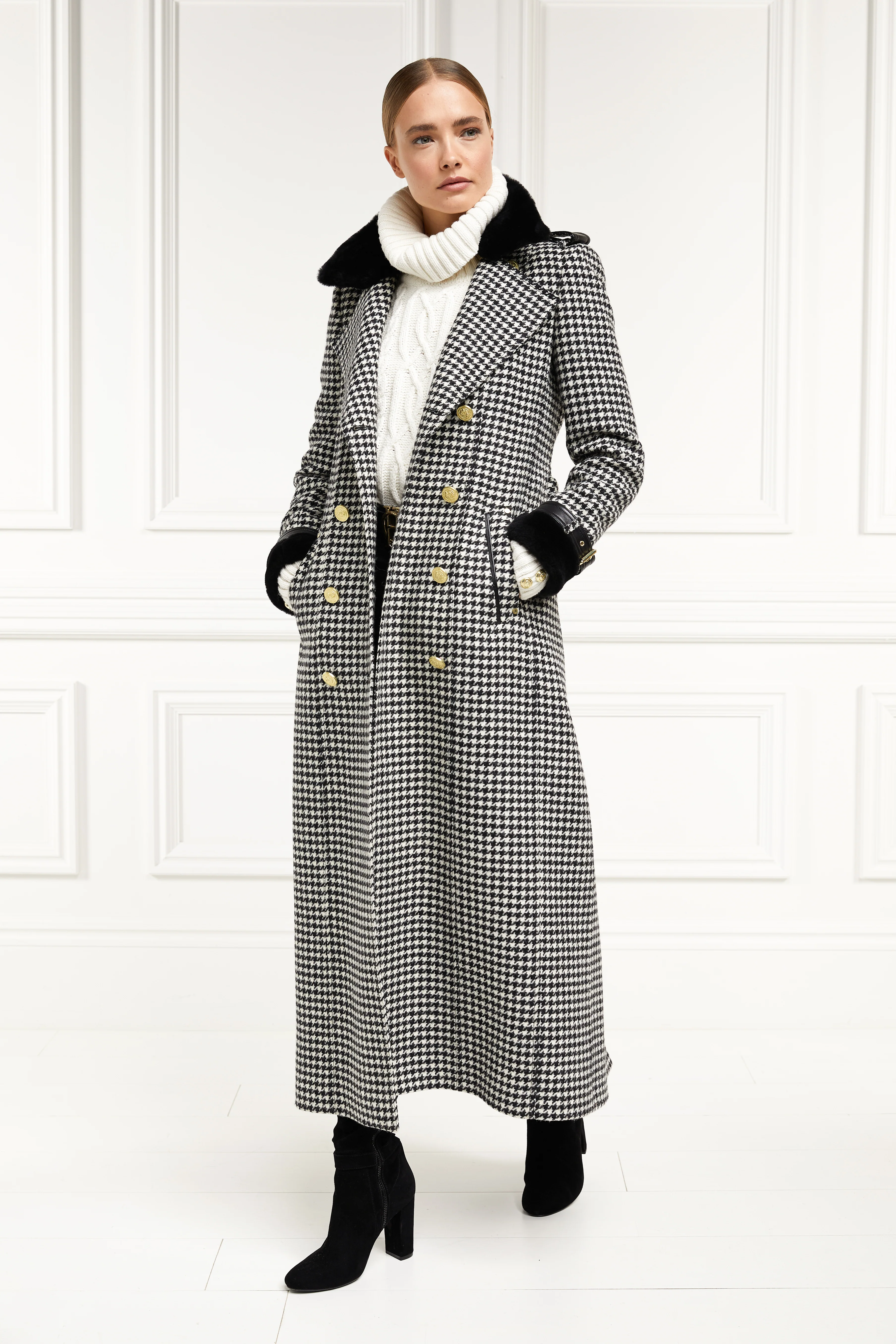 Gold Label Trench (Houndstooth) - Image 11