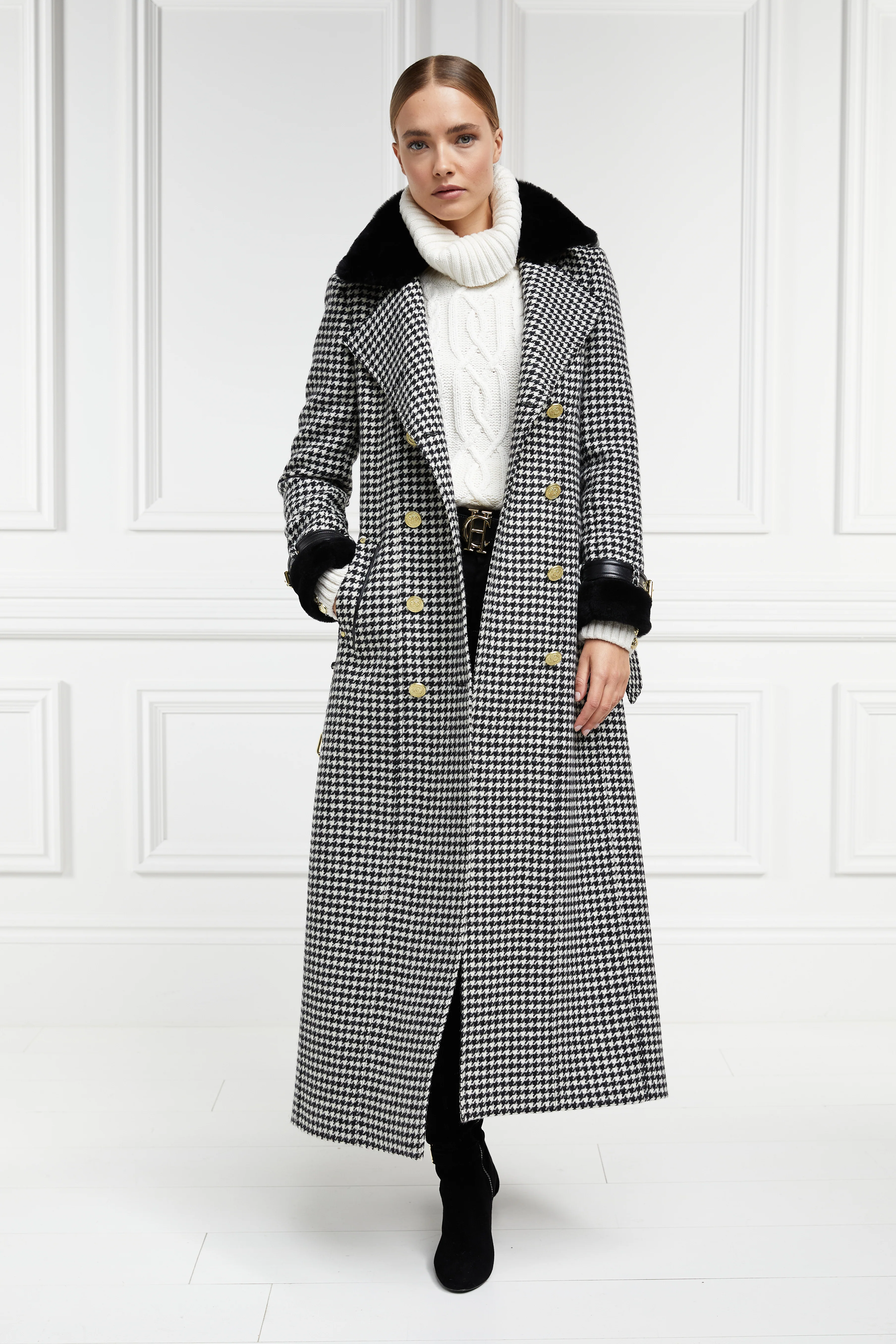 Gold Label Trench (Houndstooth) - Image 16