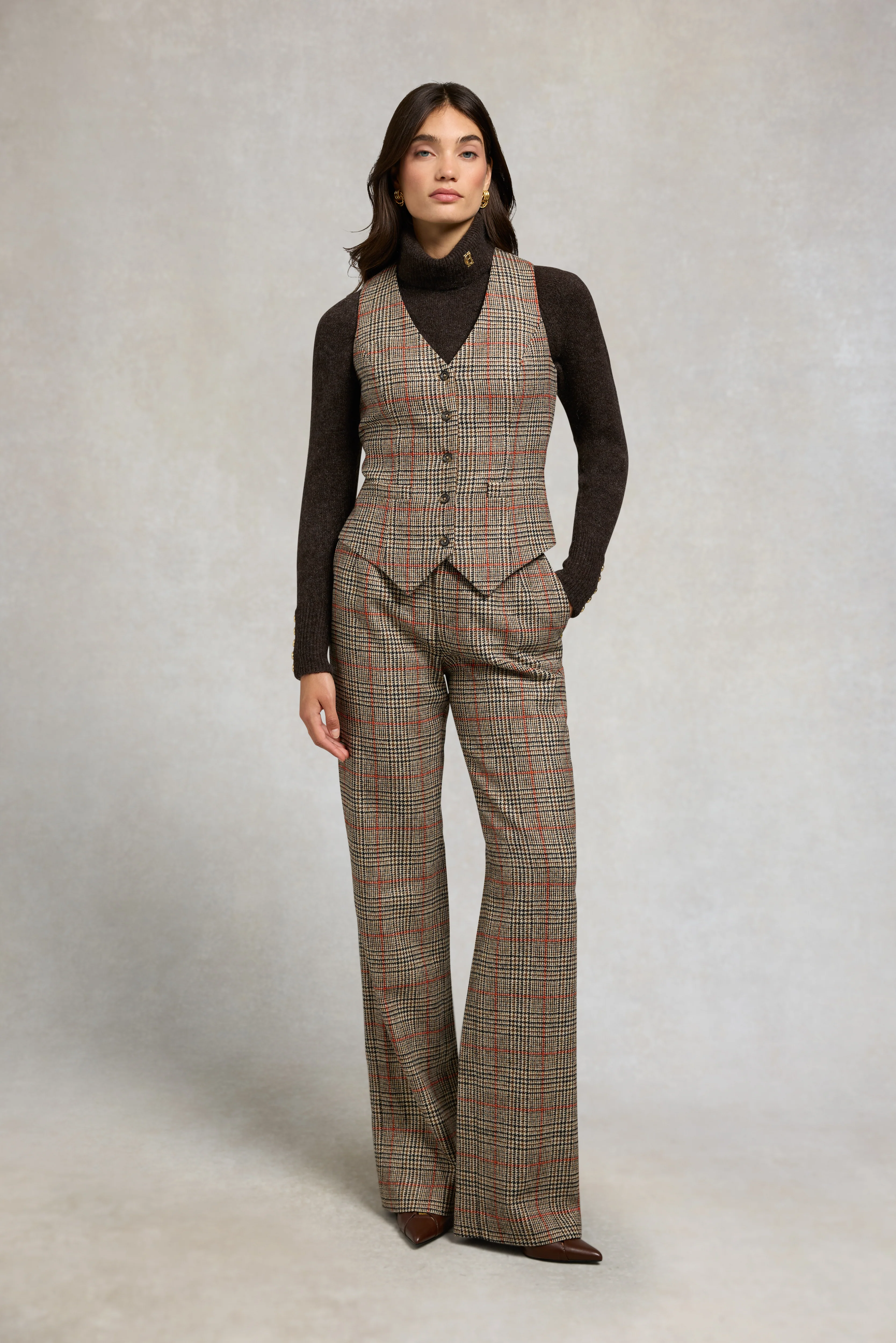 Hampton Waistcoat (Orange Windsor) - Image 2