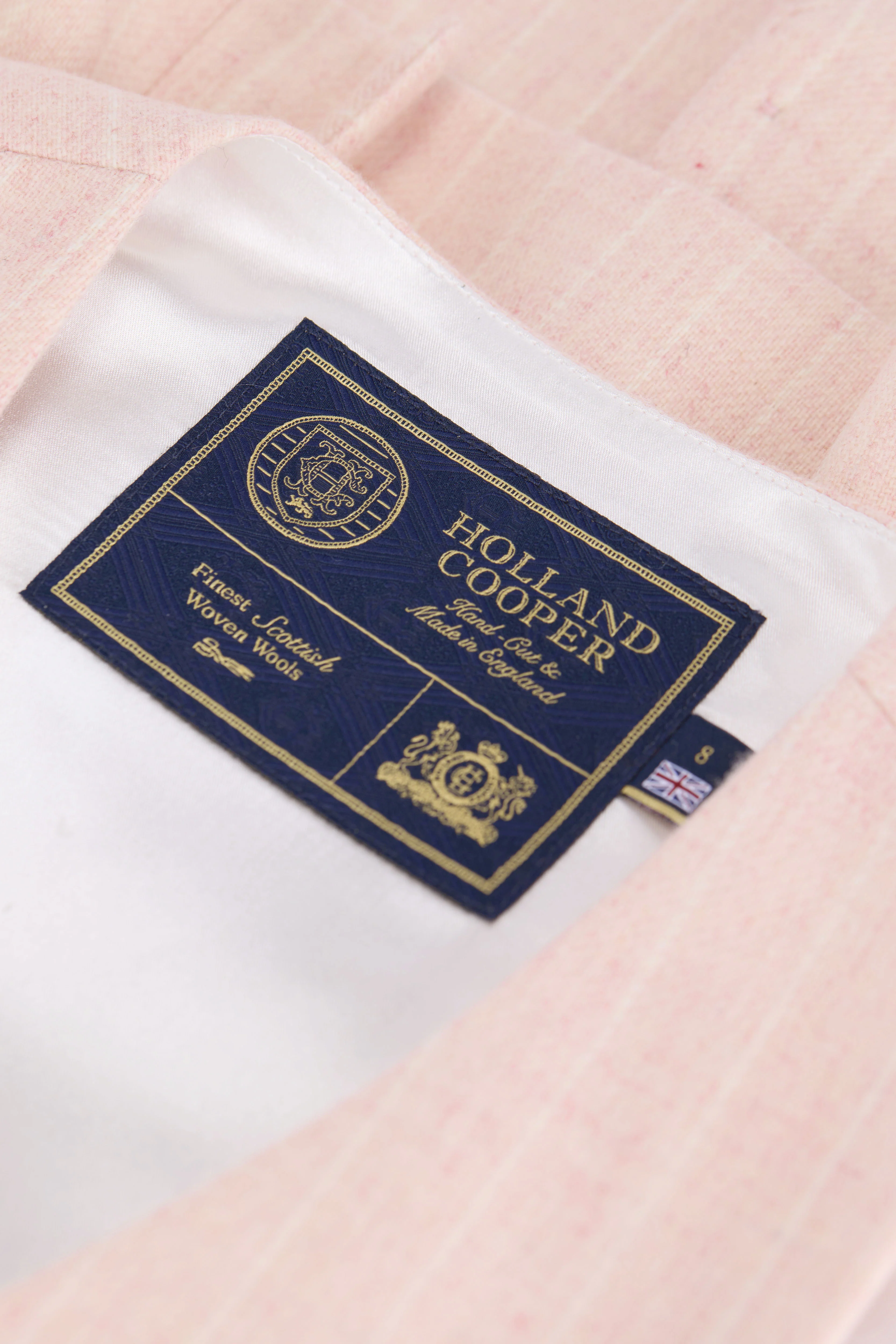 Hampton Waistcoat (Pink Chalk Pinstripe) - Image 9