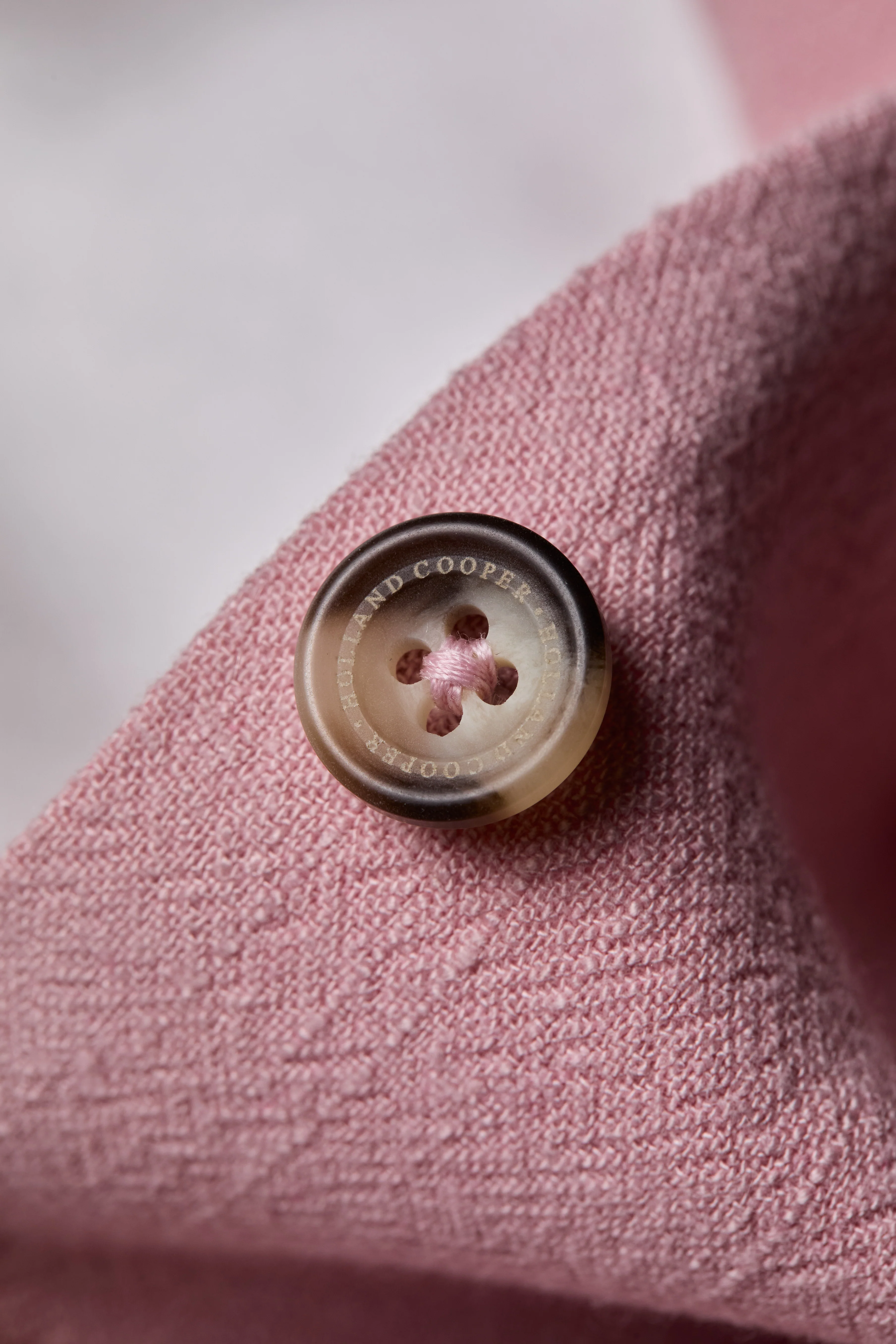 Hampton Waistcoat (Pink Linen) - Image 7