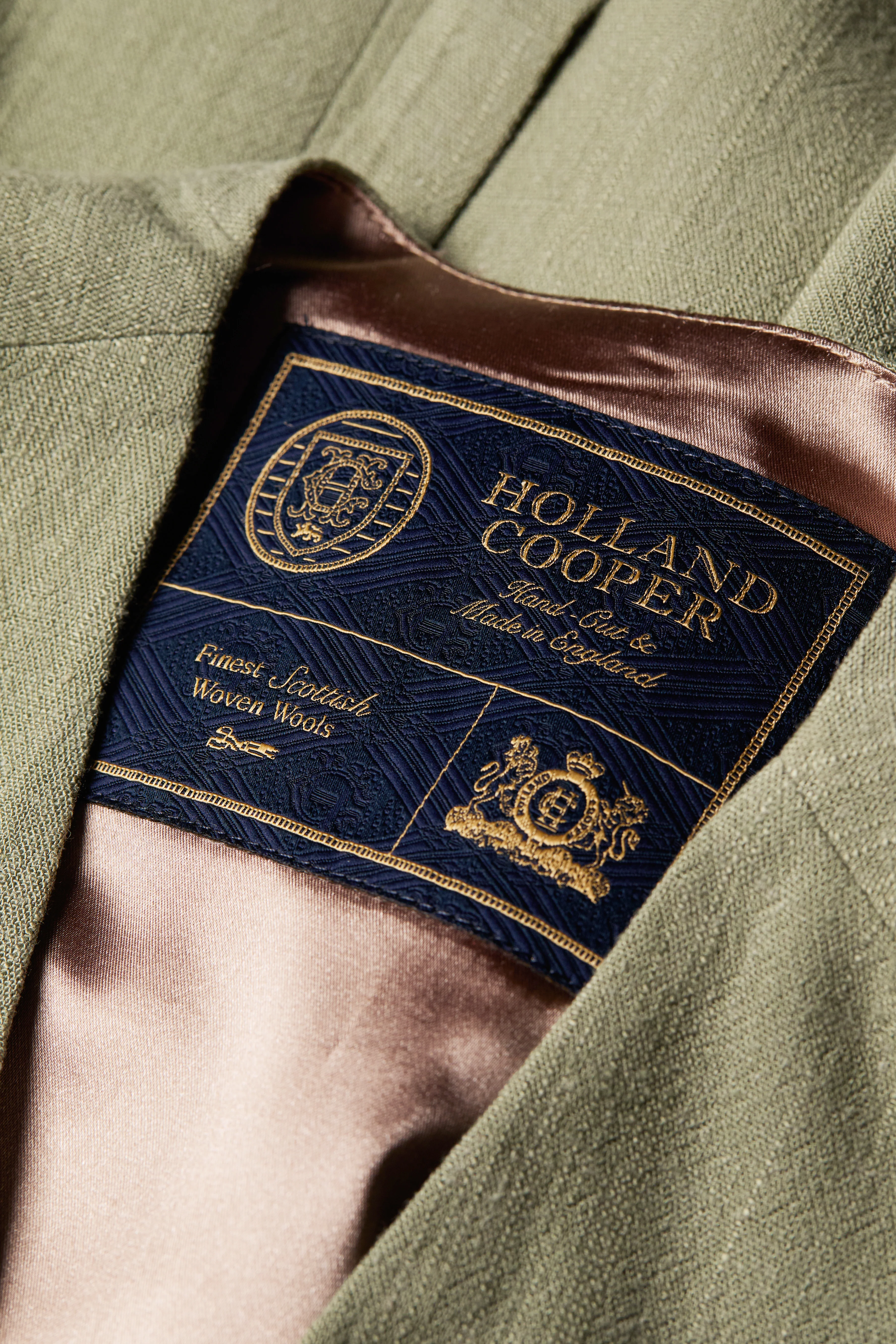 Hampton Waistcoat (Sage Linen) - Image 6