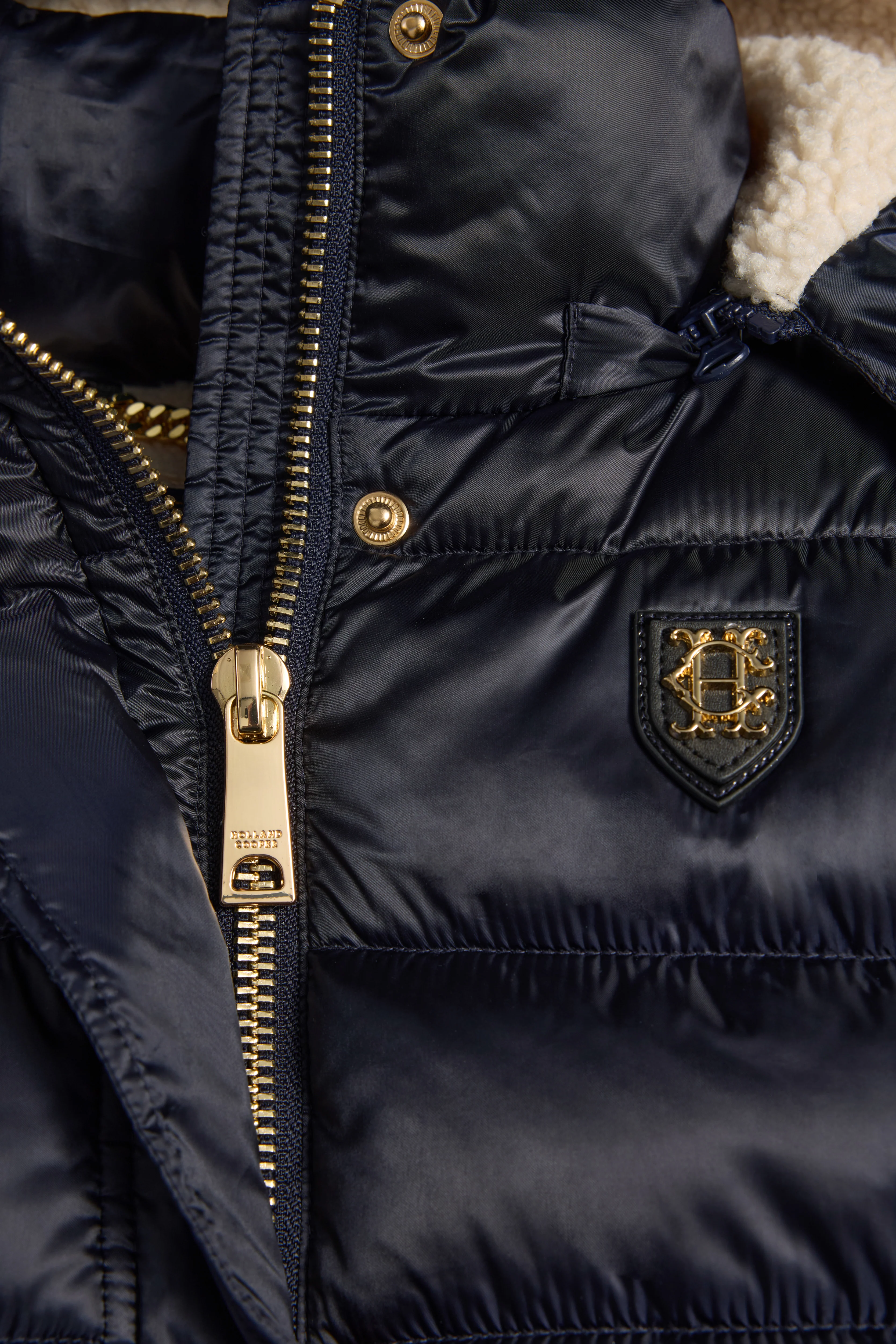 Harlow Sherpa Gilet (Ink Navy) - Image 10