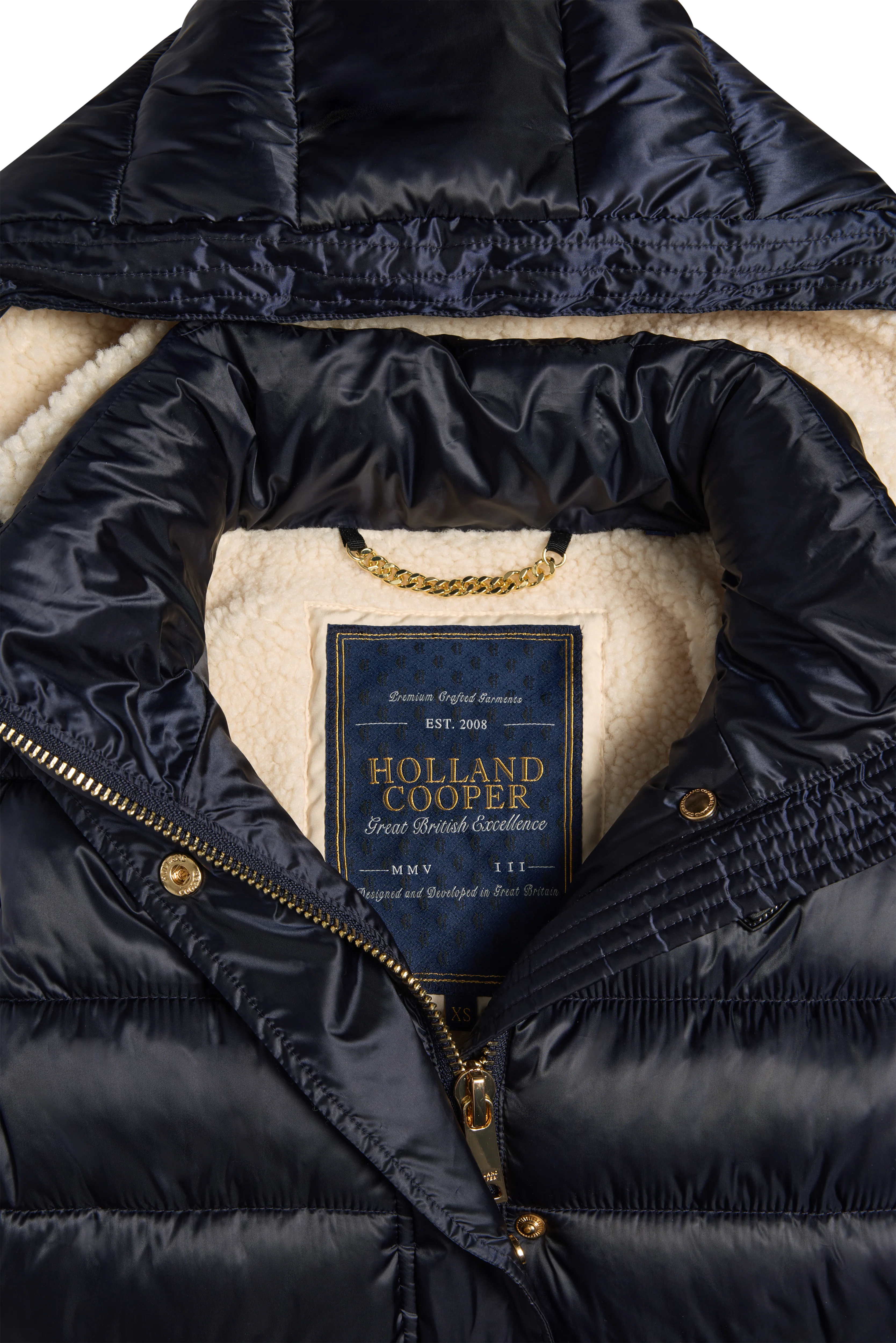 Harlow Sherpa Gilet (Ink Navy) - Image 8