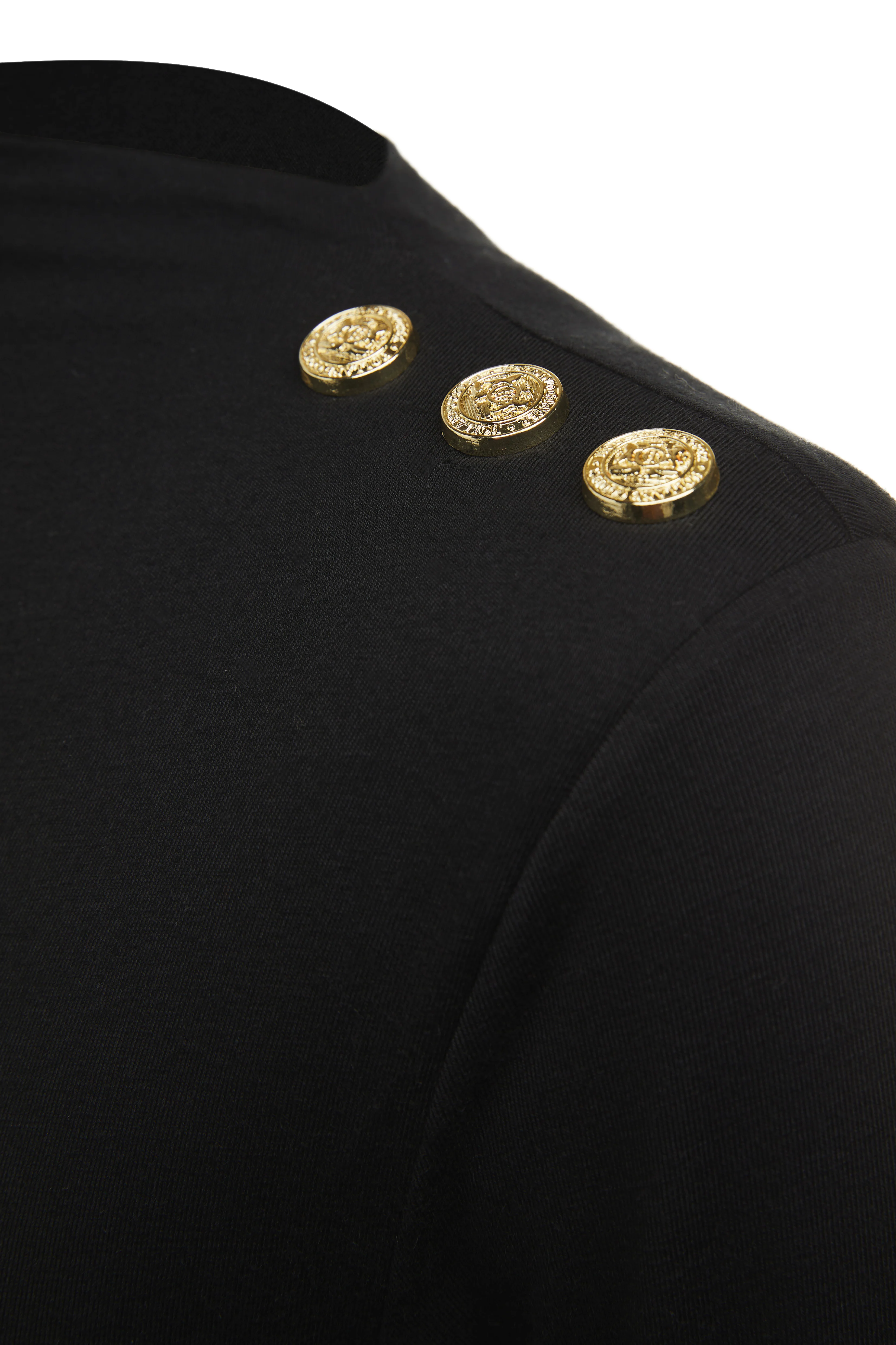 Harper Long Sleeve Bodysuit (Black) - Image 6