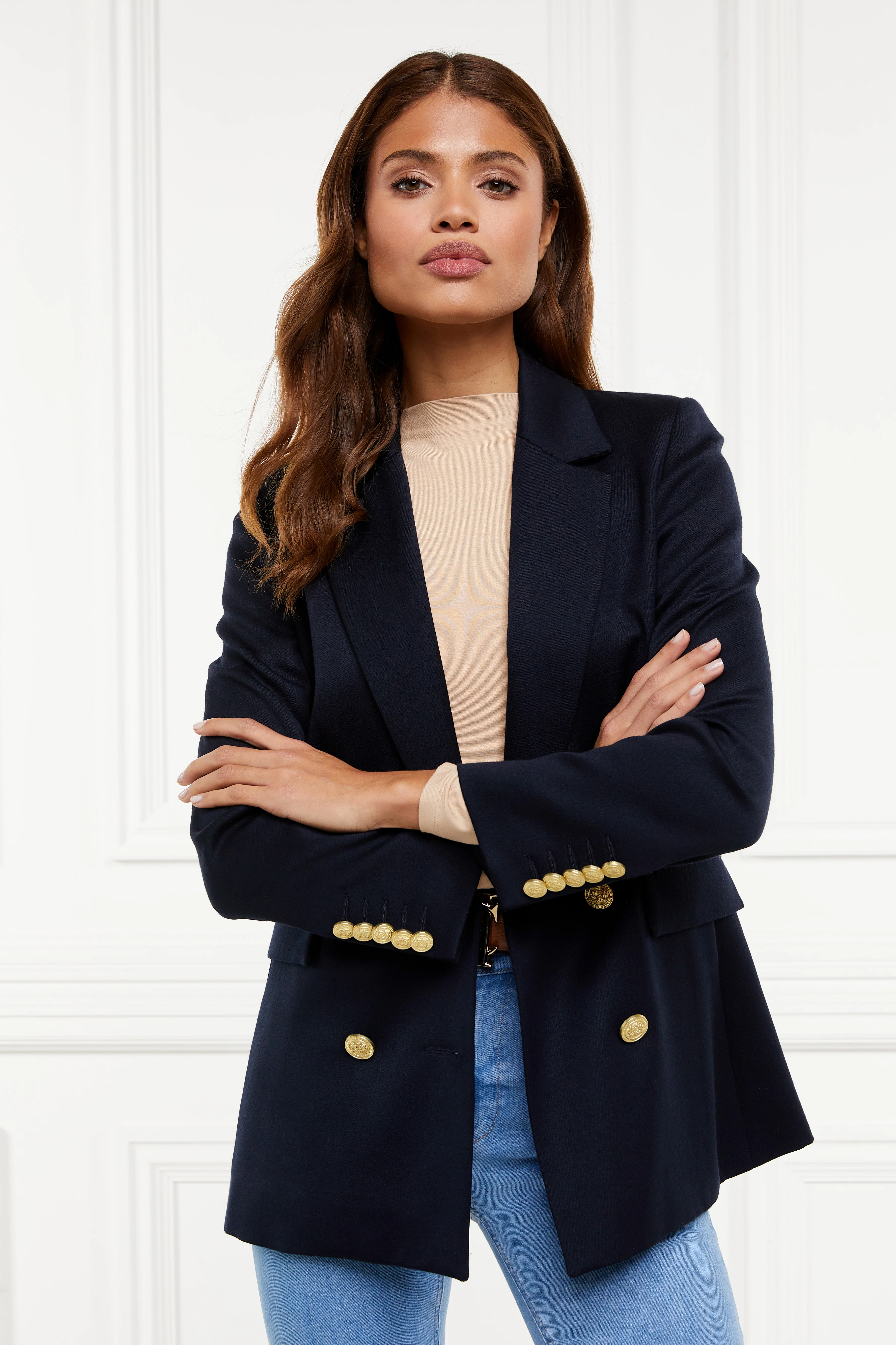 Harper Long Sleeve Bodysuit (Light Camel) - Image 5