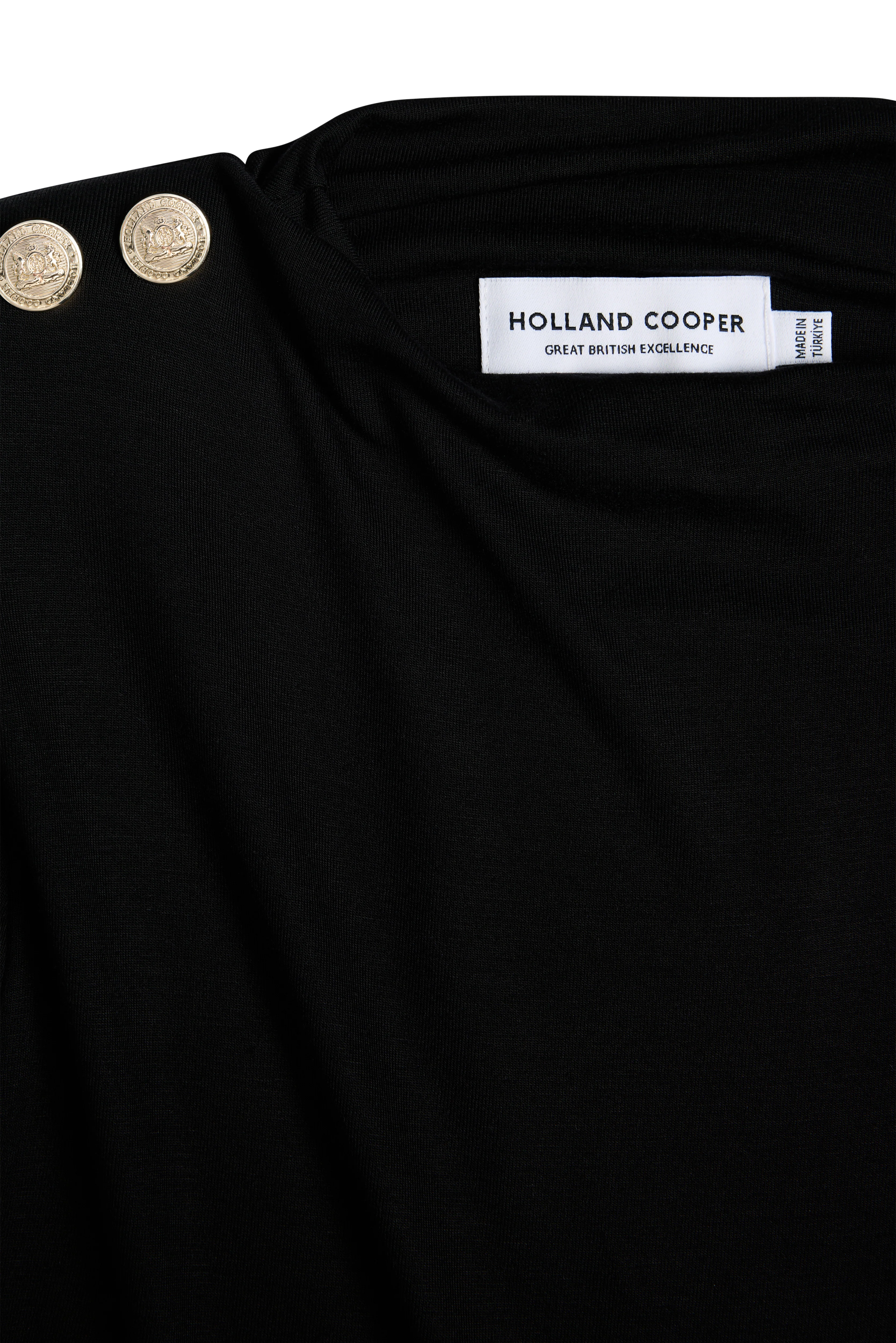 Harper Long Sleeve Top (Black) - Image 6