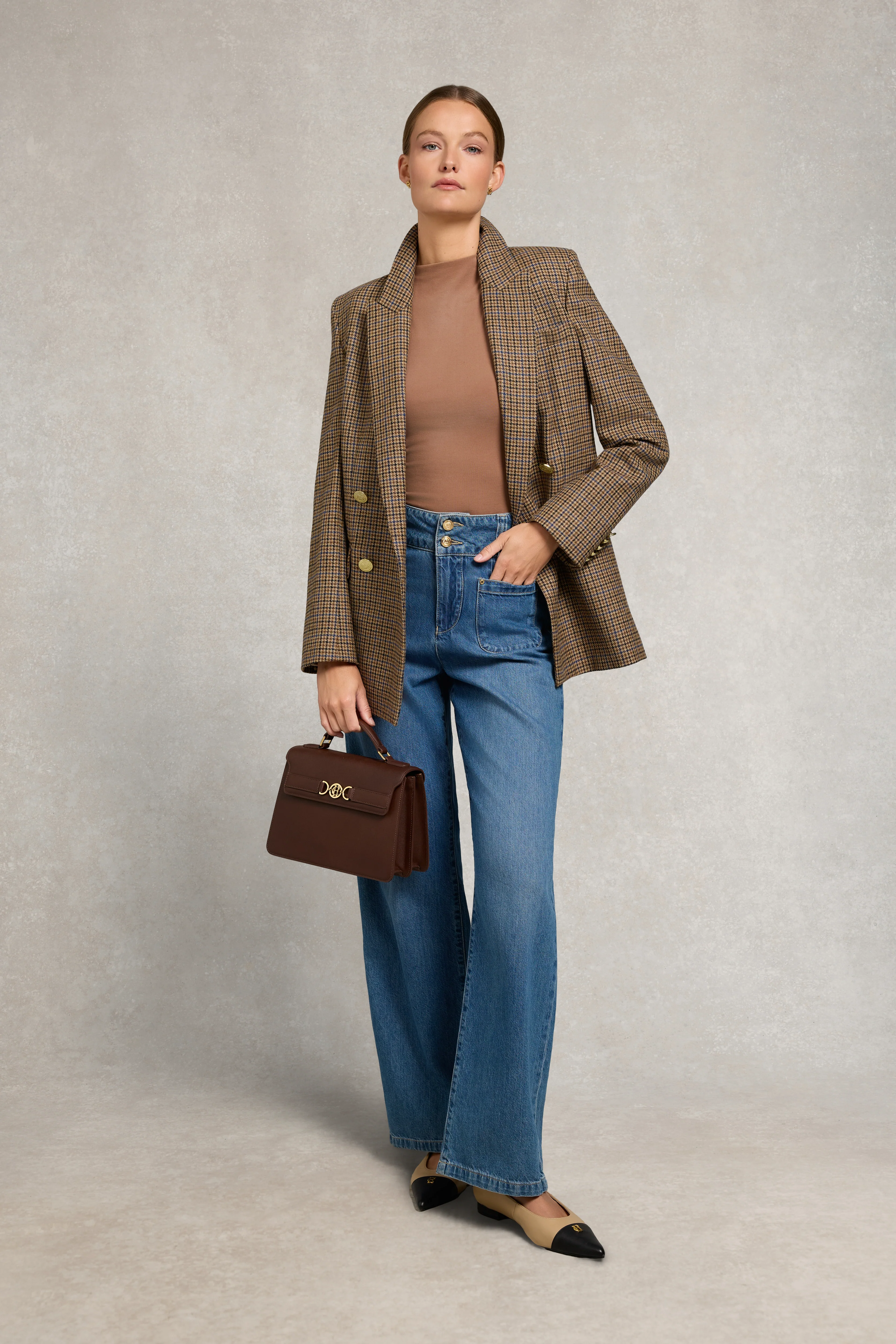Harper Long Sleeve Top (Toffee) - Image 3