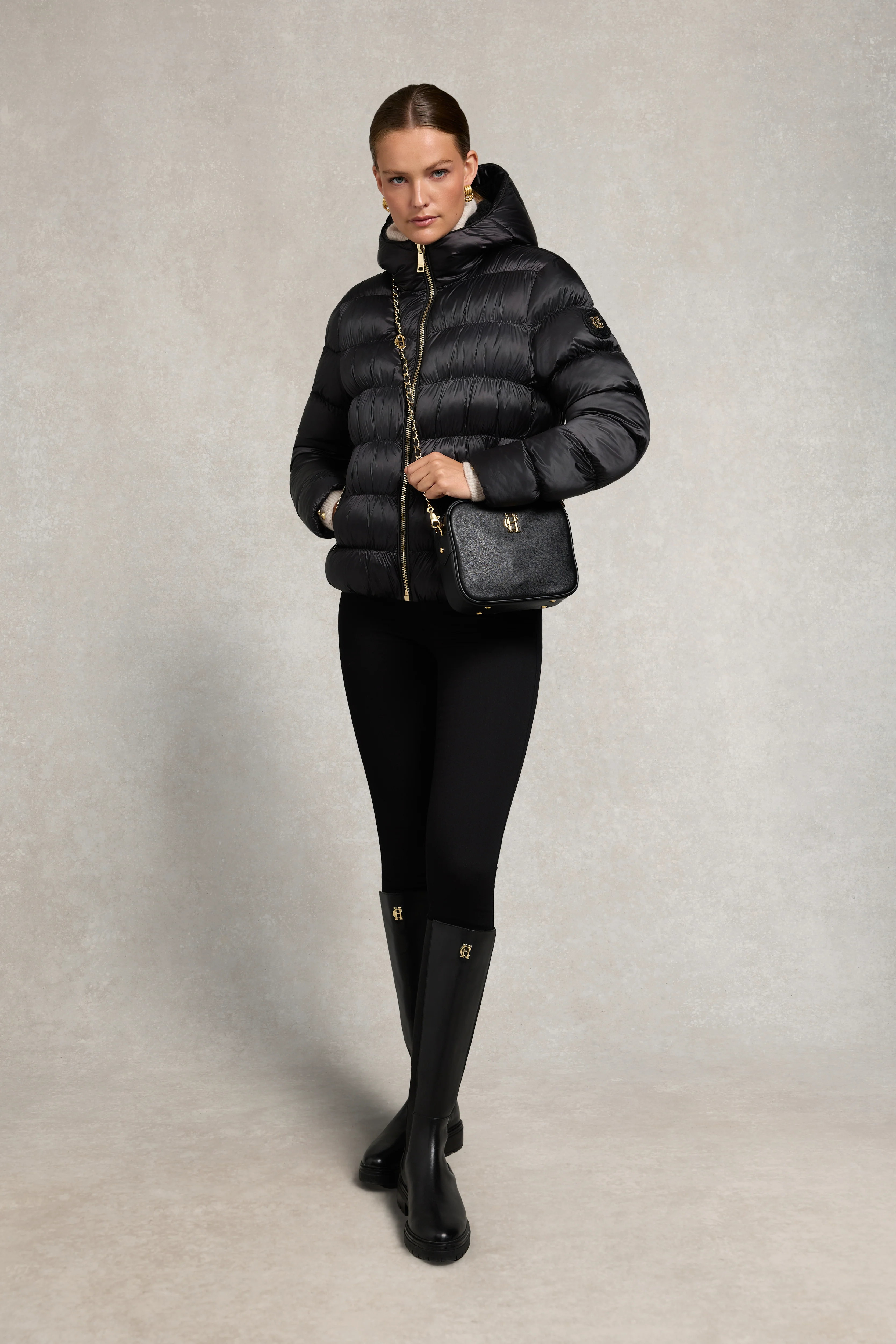 Harrow Padded Jacket (Deep Black) - Image 7