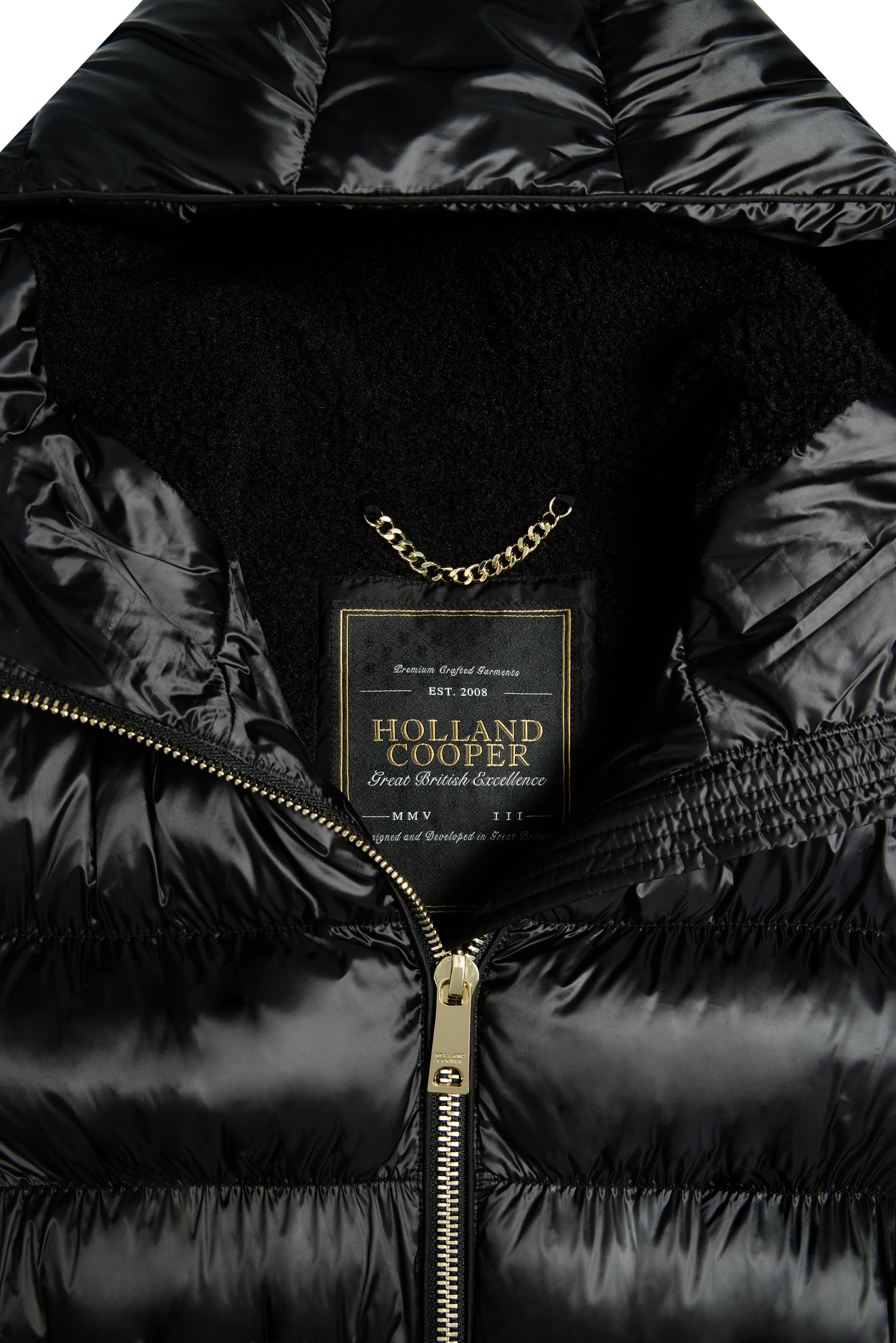 Harrow Padded Jacket (Deep Black) - Image 8