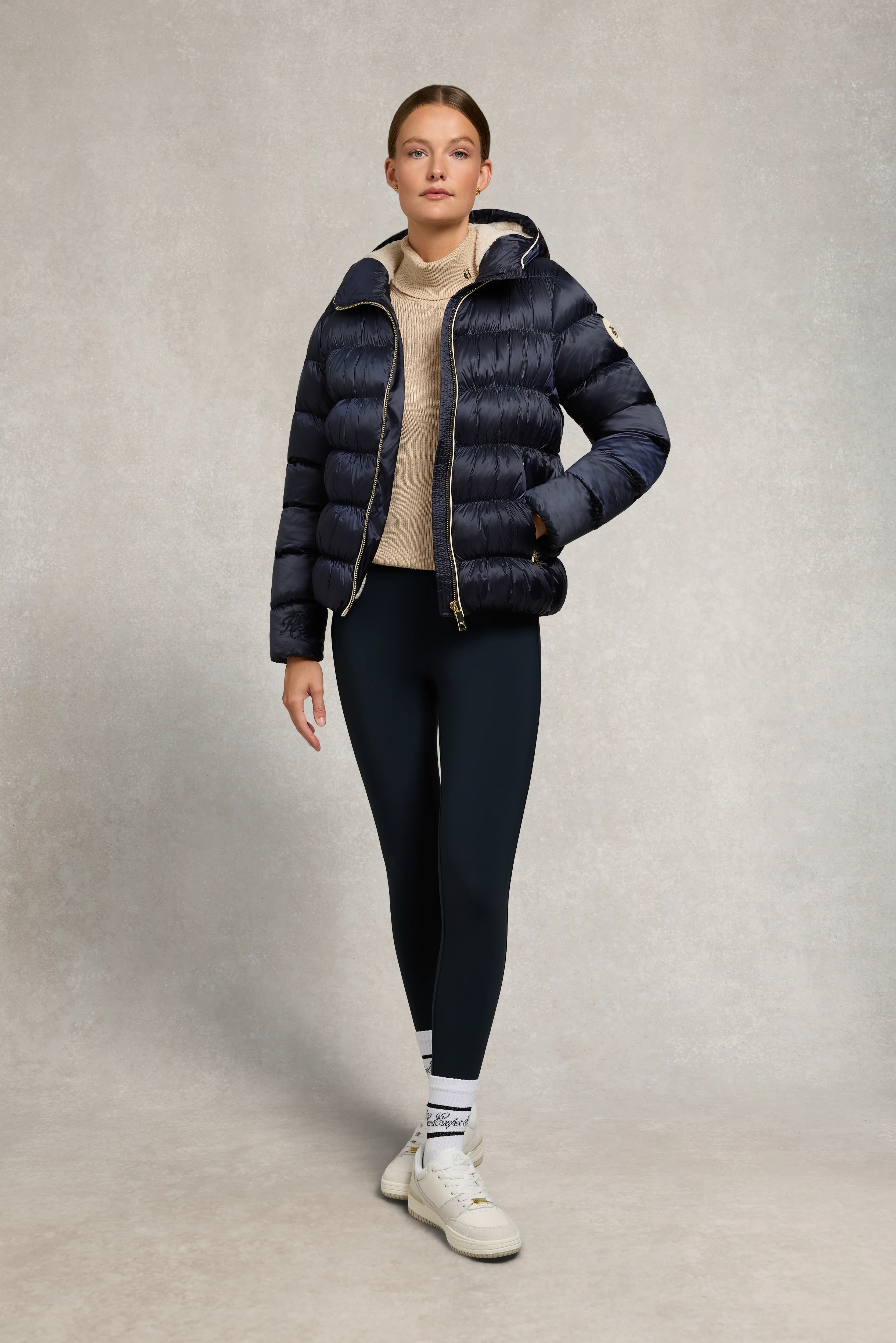 Harrow Padded Jacket (Ink Navy) - Image 2
