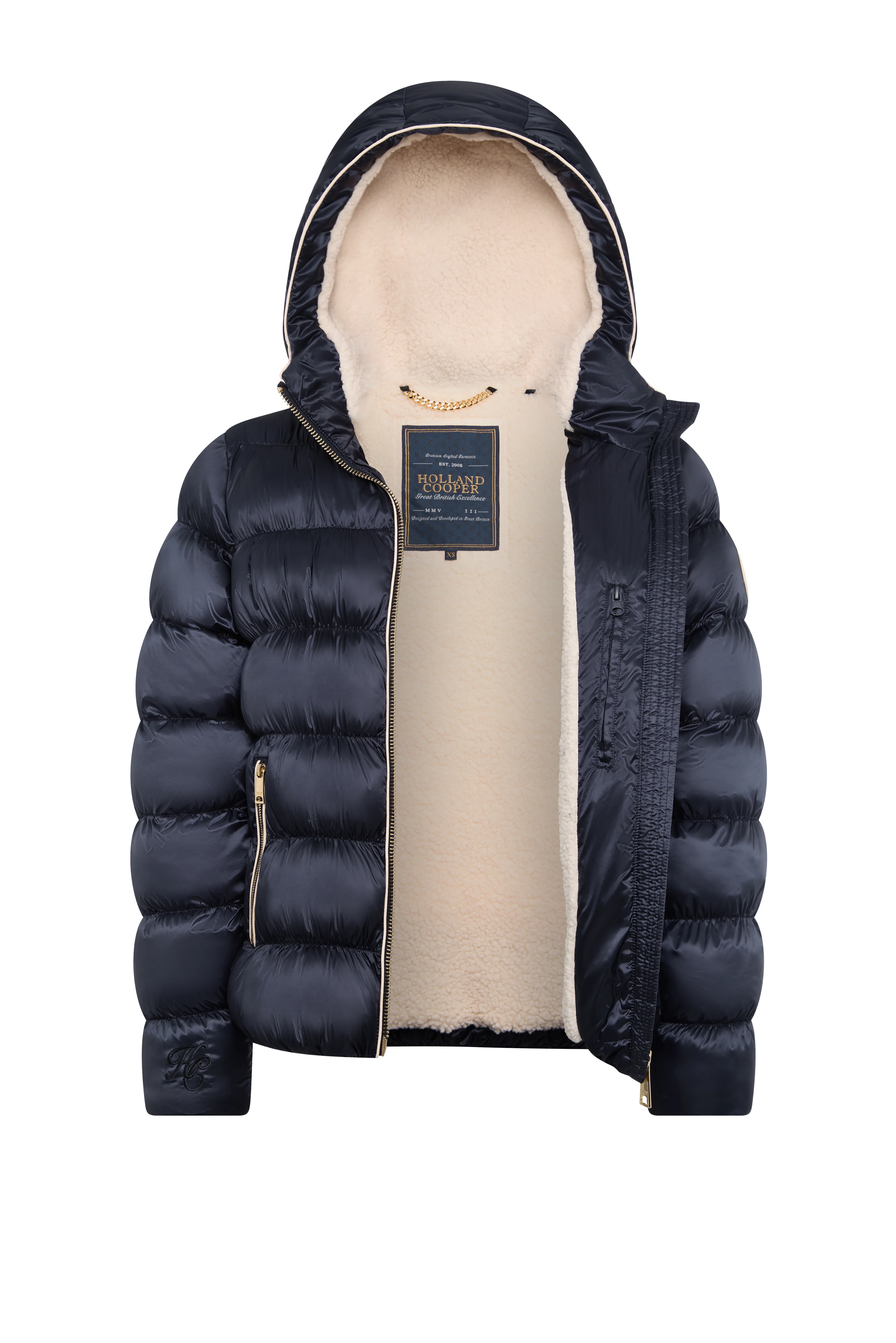 Harrow Padded Jacket (Ink Navy) - Image 7