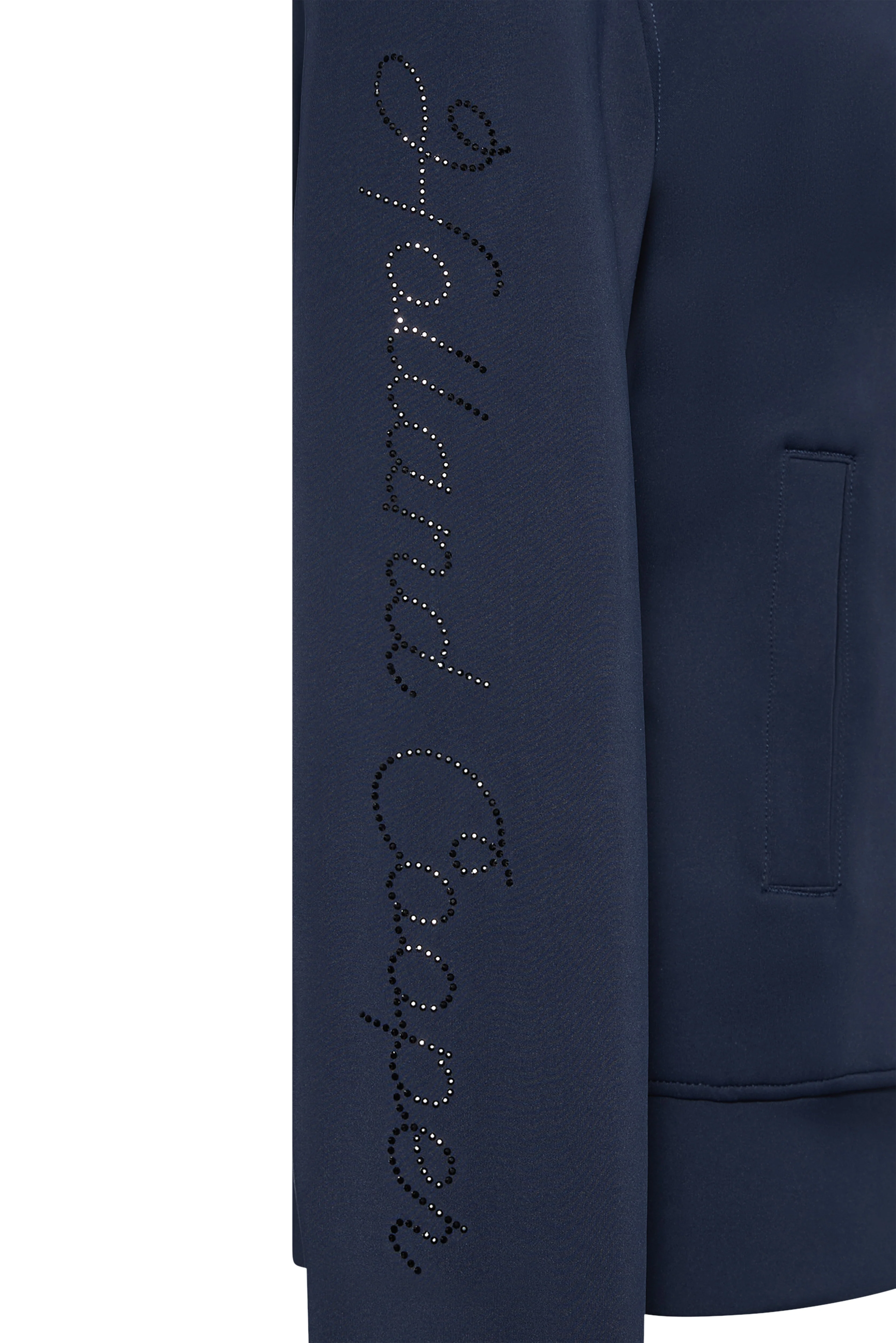 Hartpury Crystal Training Zip Sweat (Ink Navy) - Image 9