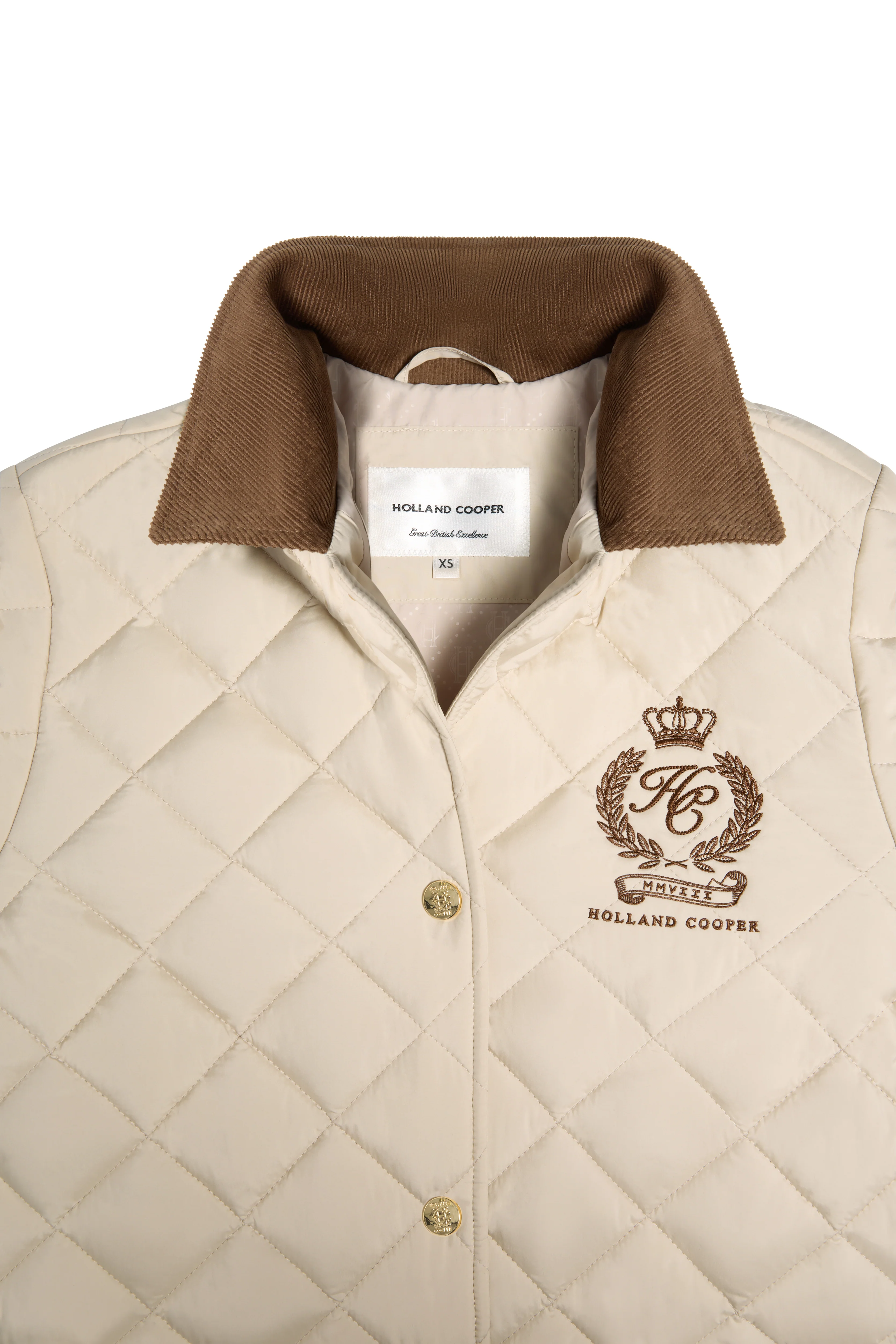 Hastings Quilted Jacket (Barley) - Image 9