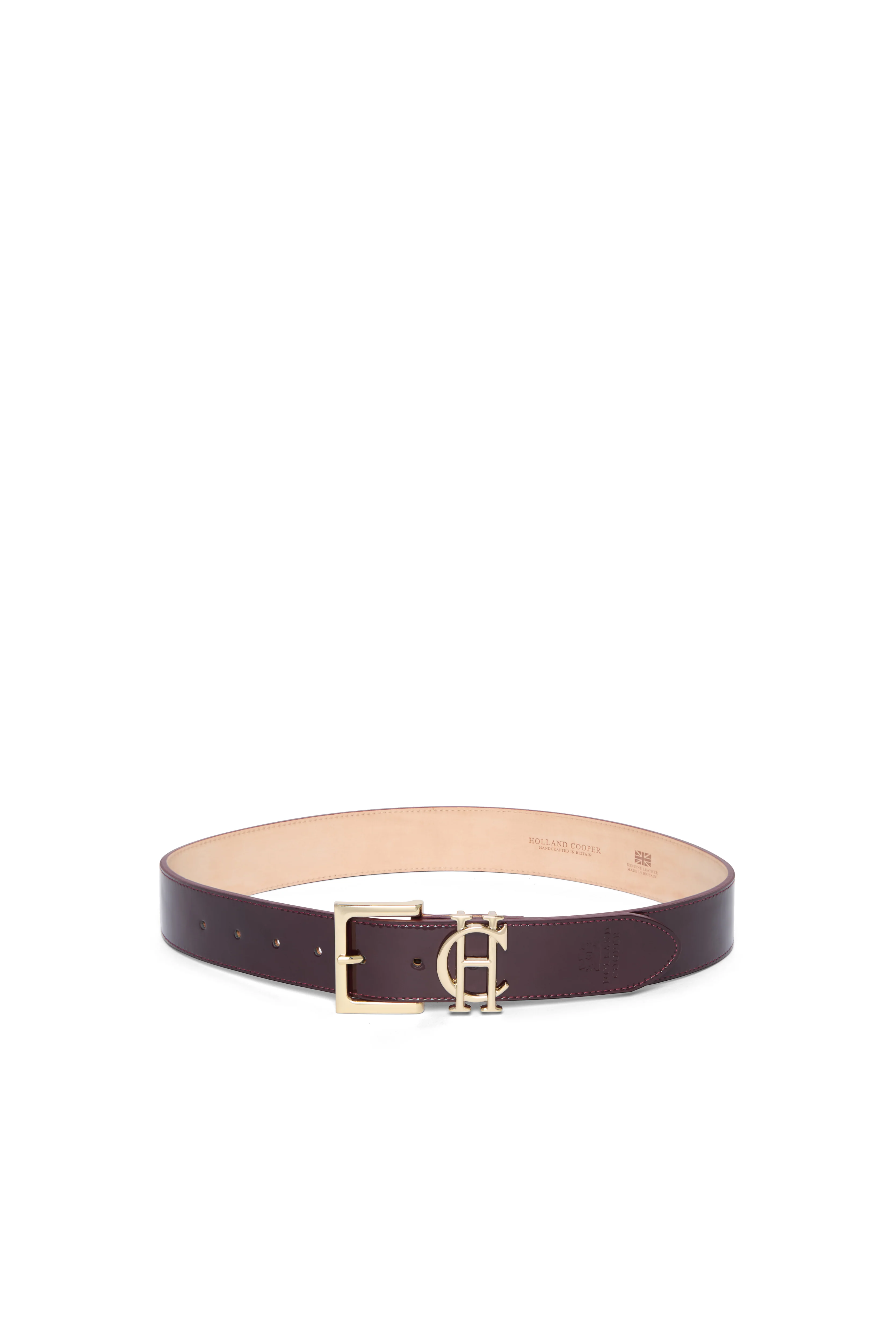 HC Classic Logo Belt (Oxblood Patent) - Image 2