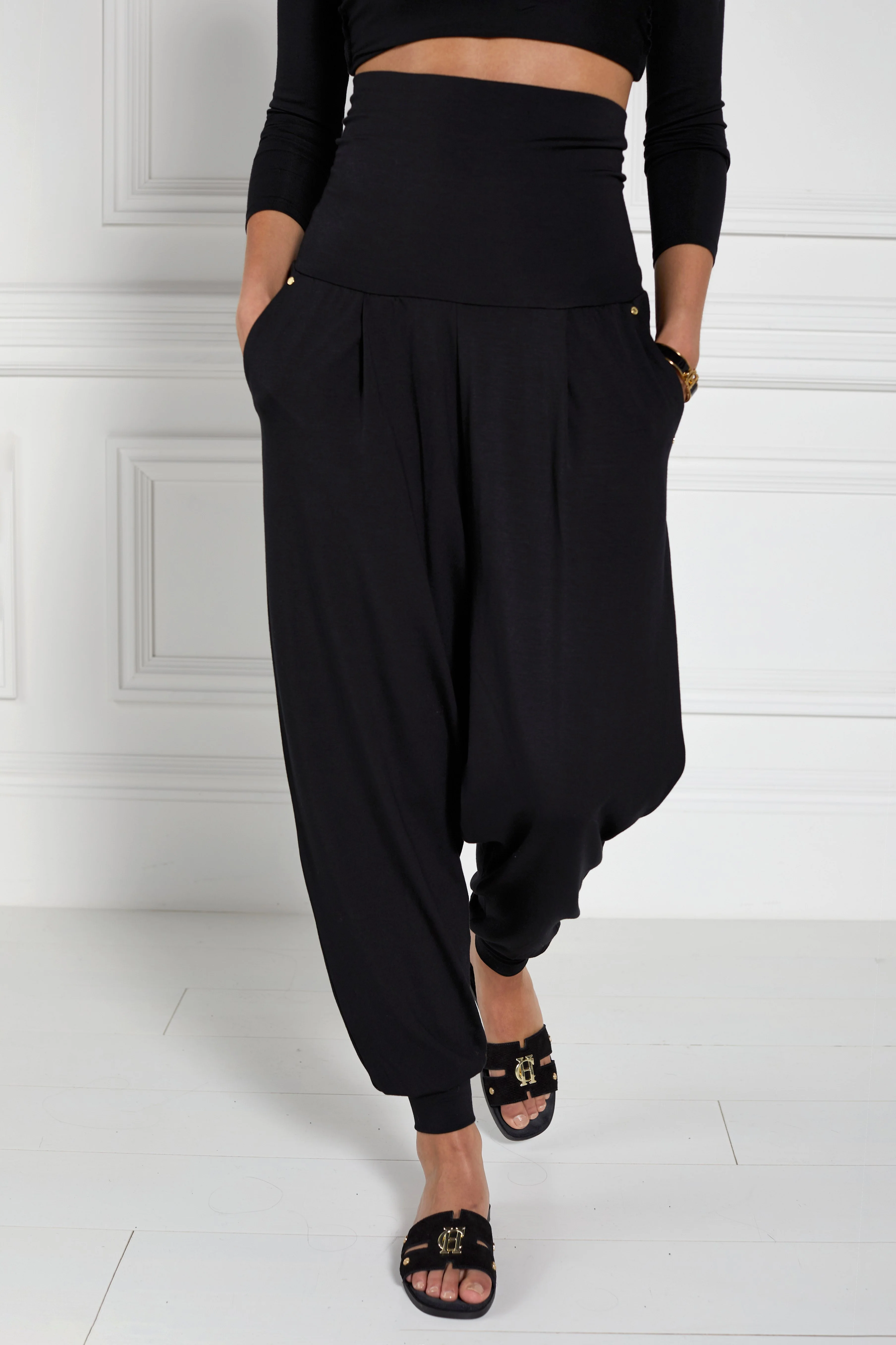 HC Harem Pant (Black) - Image 6