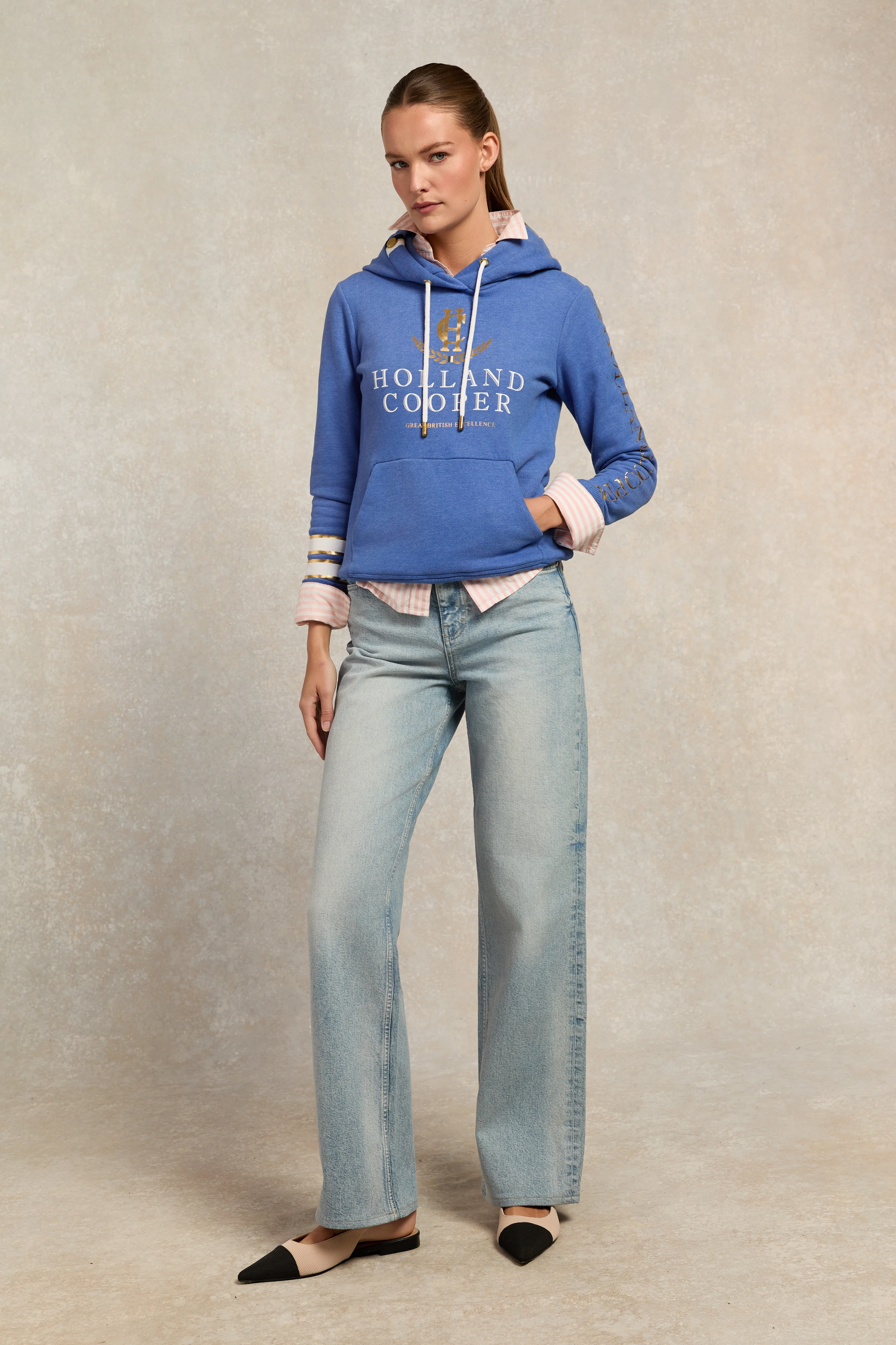 HC Heritage Hoodie (Deep Cobalt Marl) - Image 11