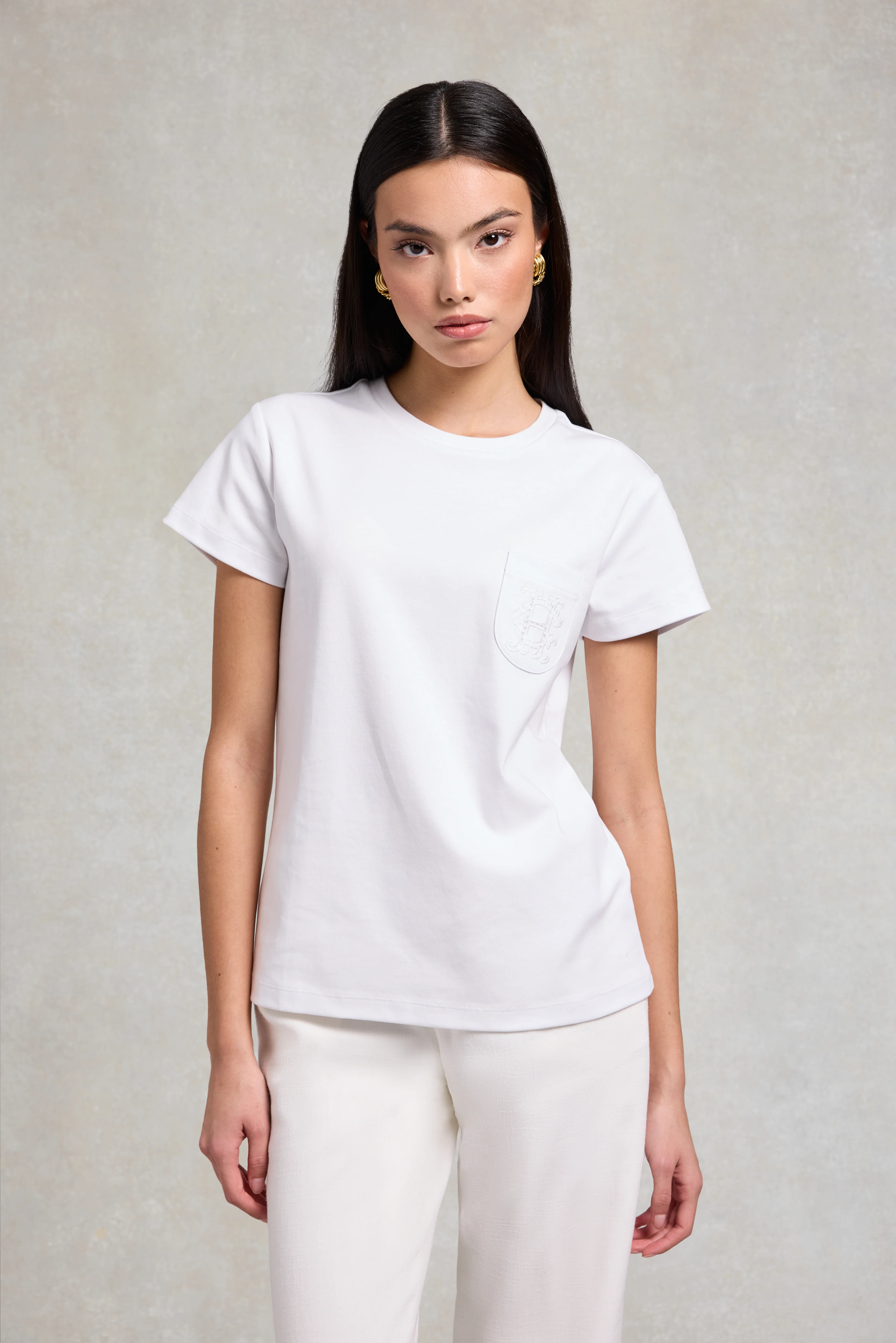 HC Motif Tee (White) - Image 2