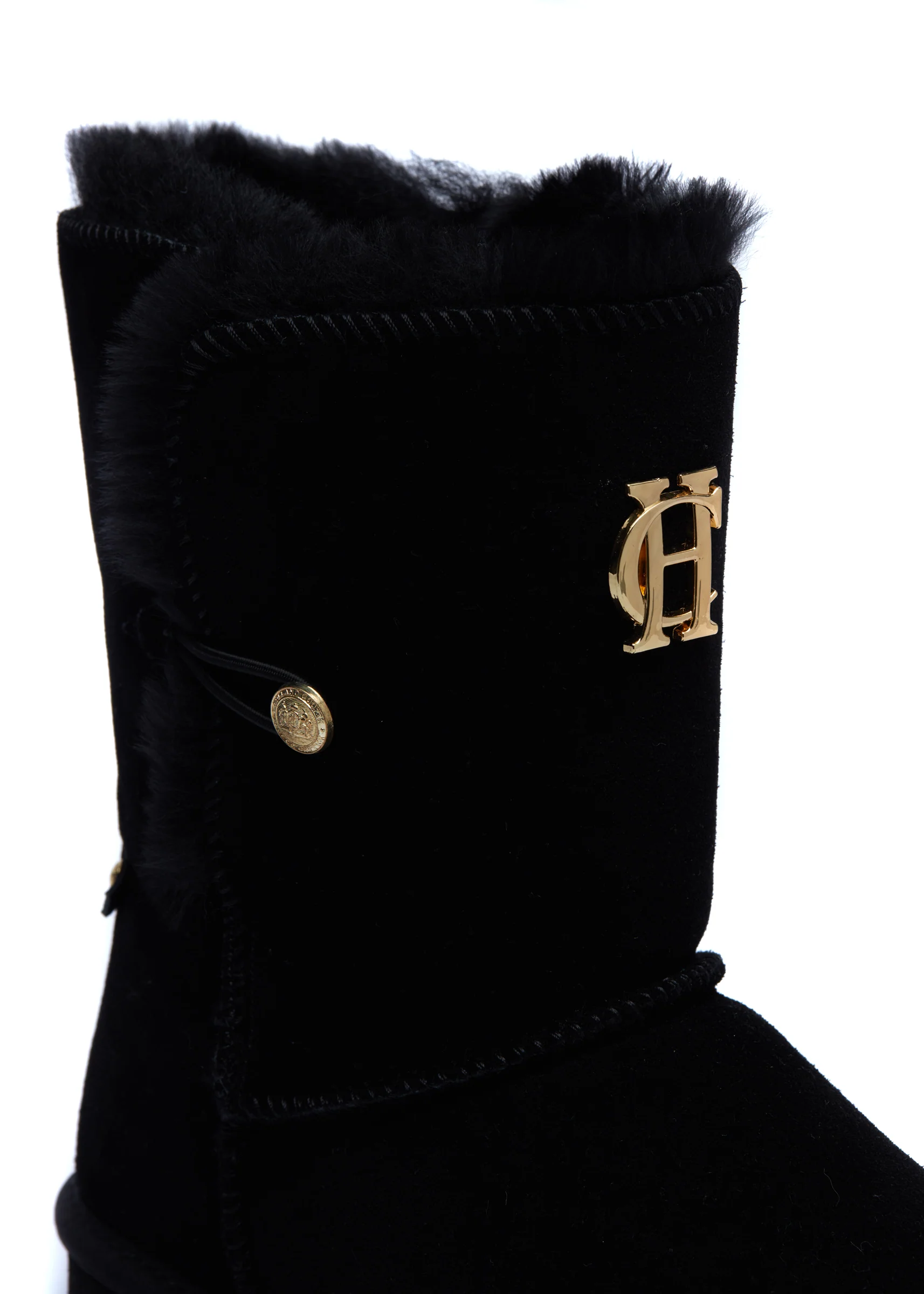 HC Shearling Boot (Black) - Image 7