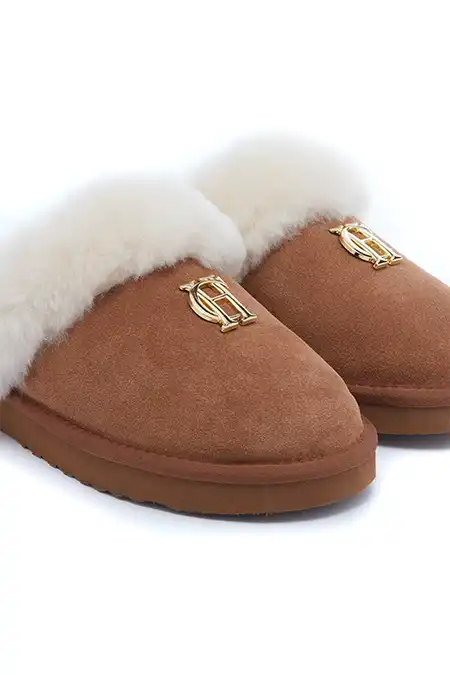 HC Shearling Slipper (Tan) - Image 7