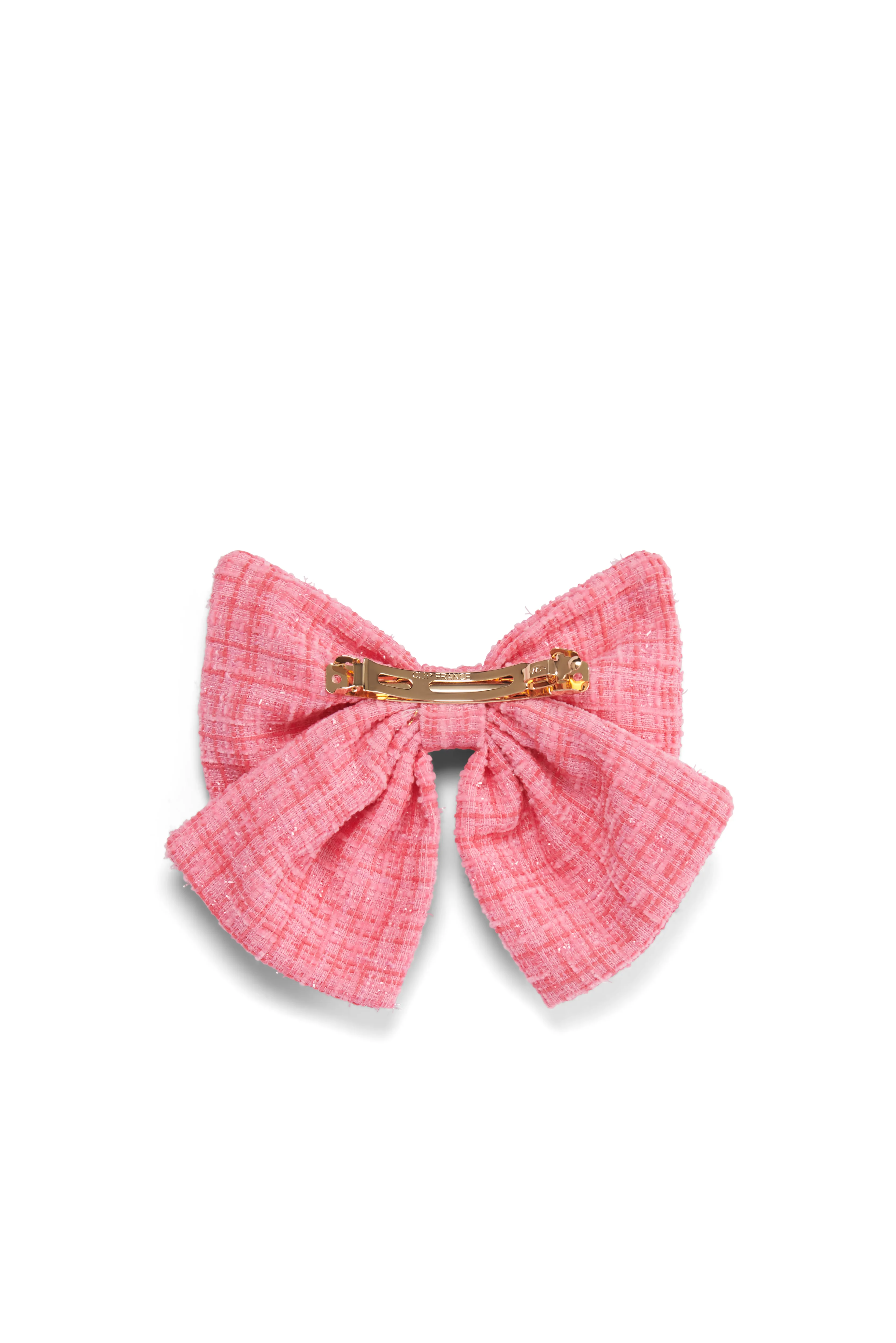 Heritage Bow (Hot Pink Boucle) - Image 4
