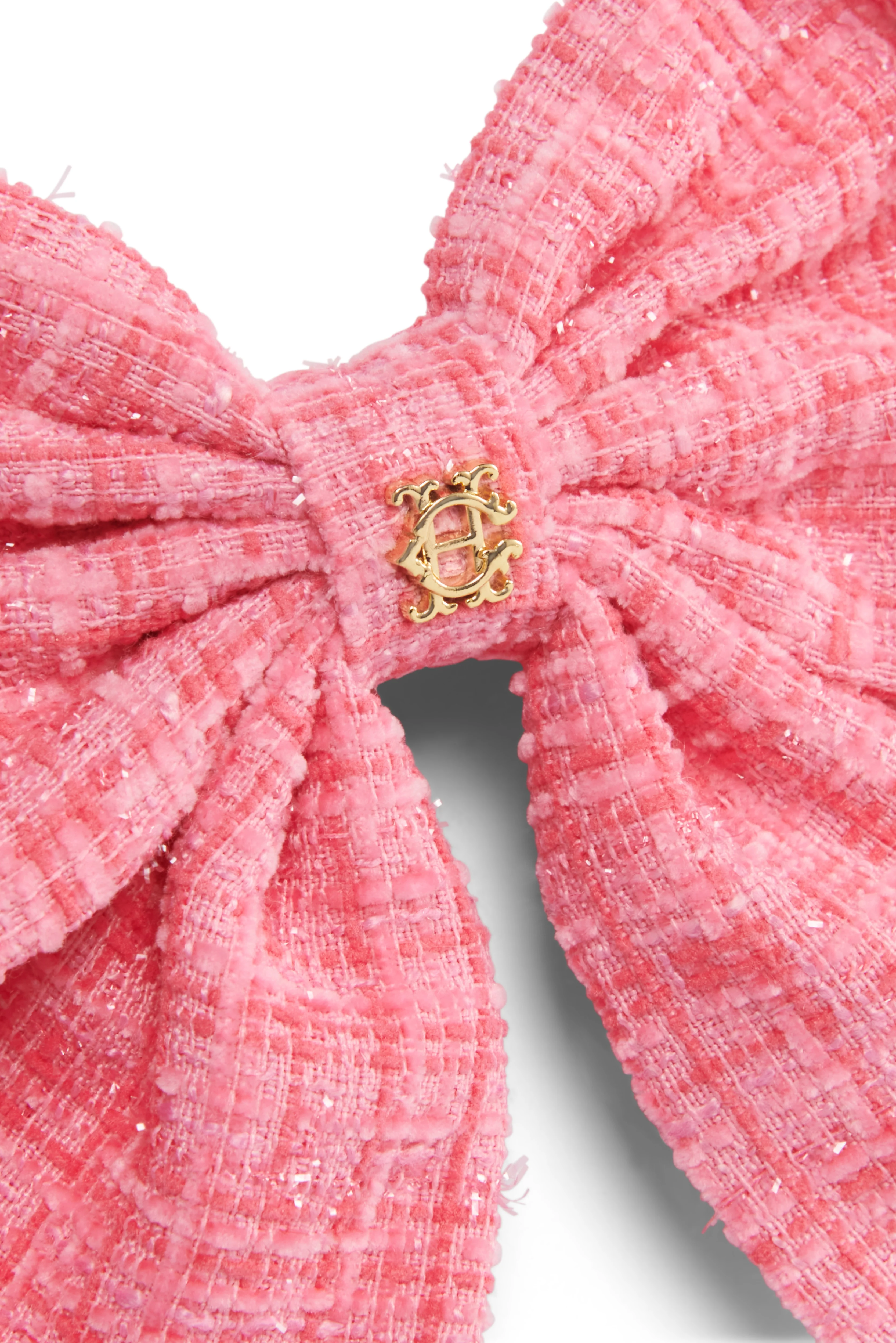 Heritage Bow (Hot Pink Boucle) - Image 5