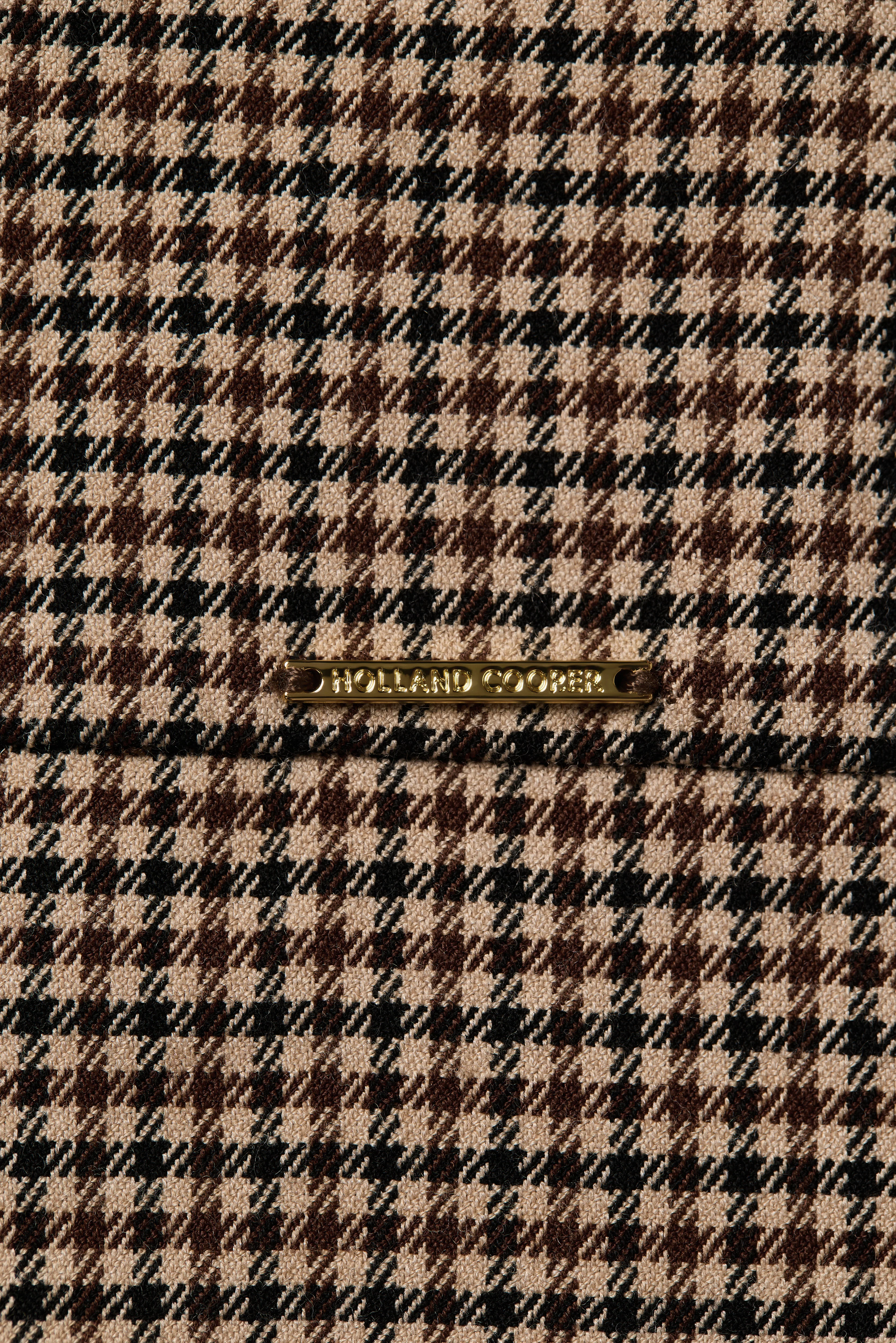 Heritage Dress (Coffee Gingham) - Image 10