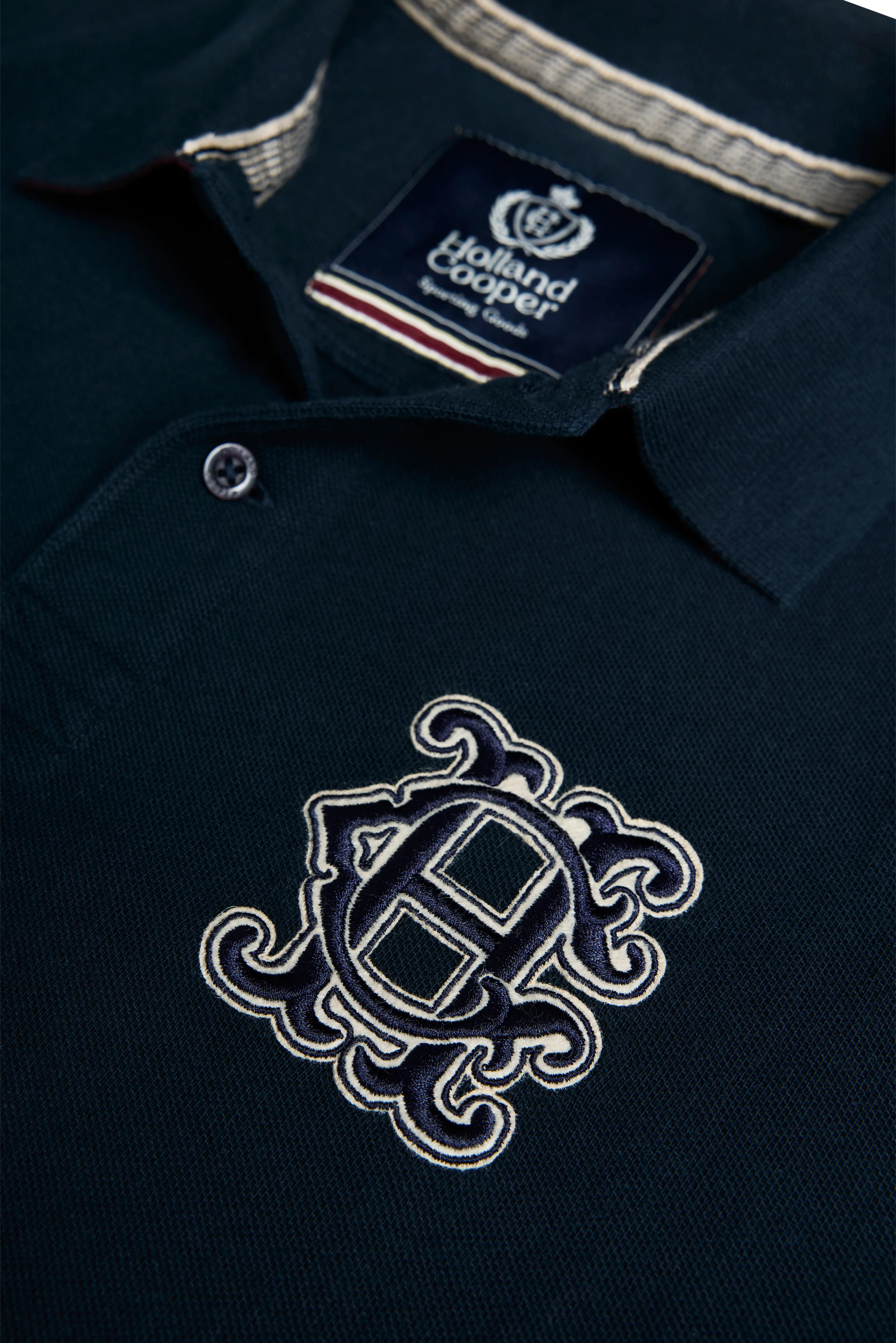 Men's Heritage Short Sleeve Polo Shirt (Ink Navy) - Image 8