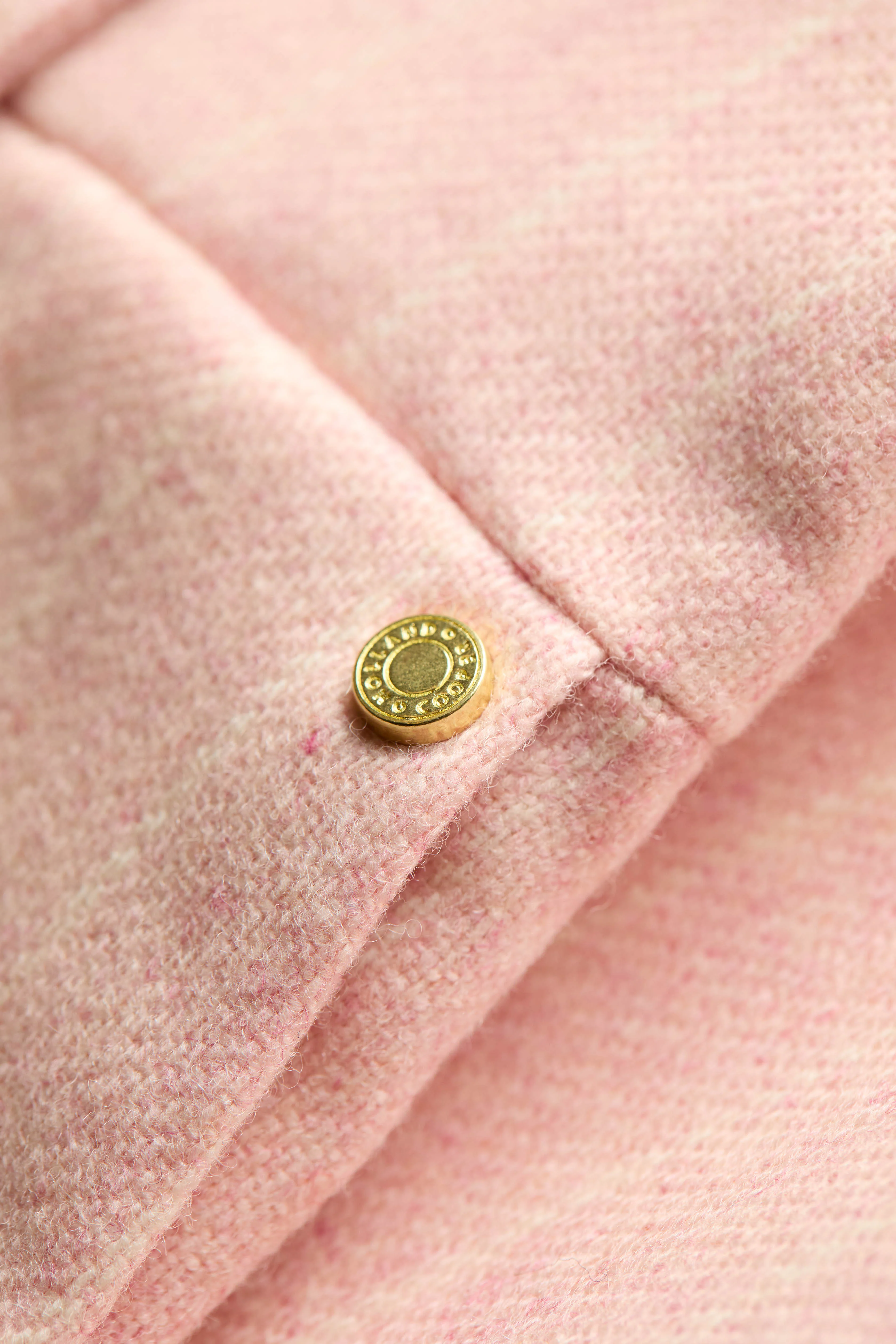 High Waisted Straight Trouser (Pink Chalk Pinstripe) - Image 9