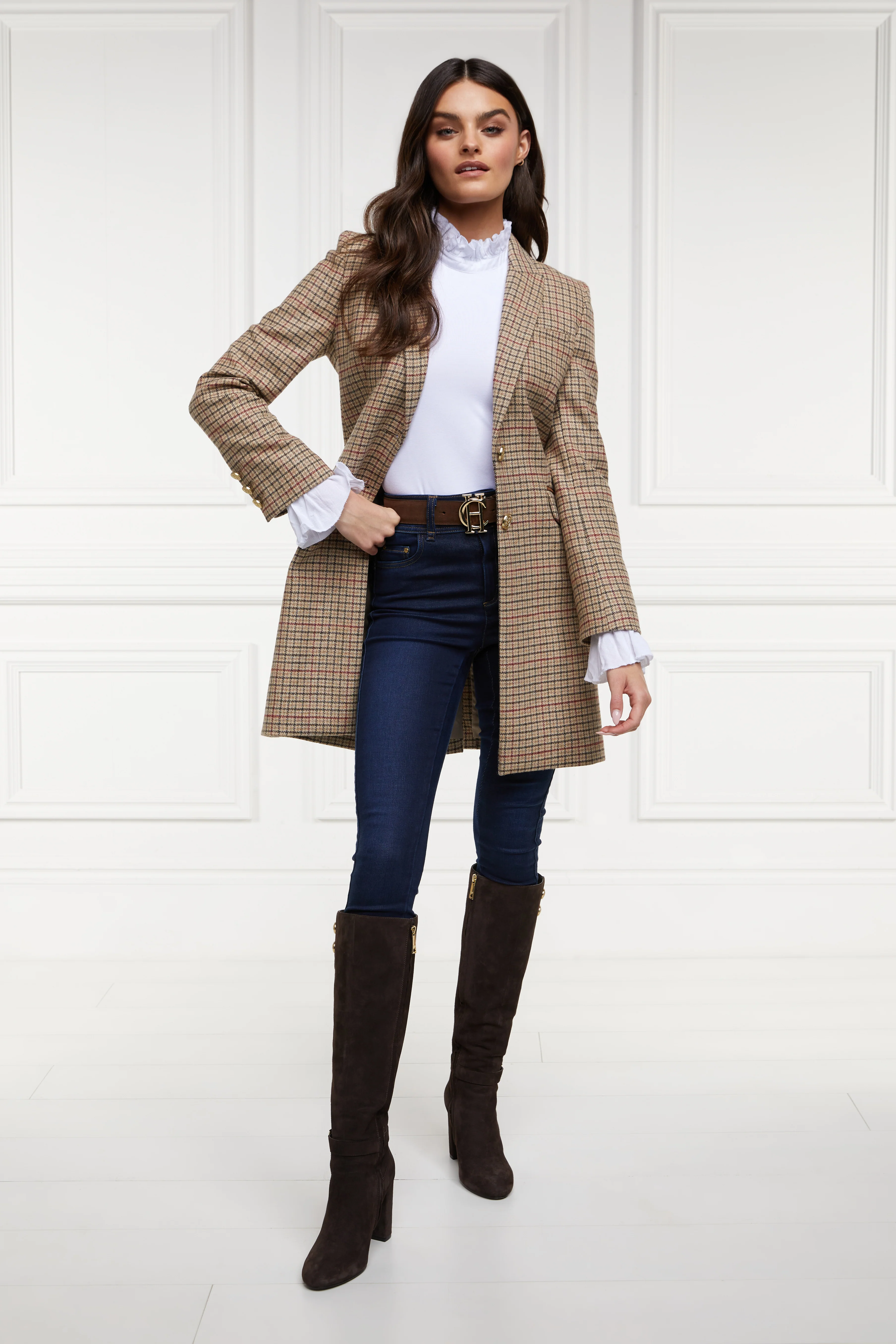 Highgrove Coat (Charlton Tweed) - Image 3