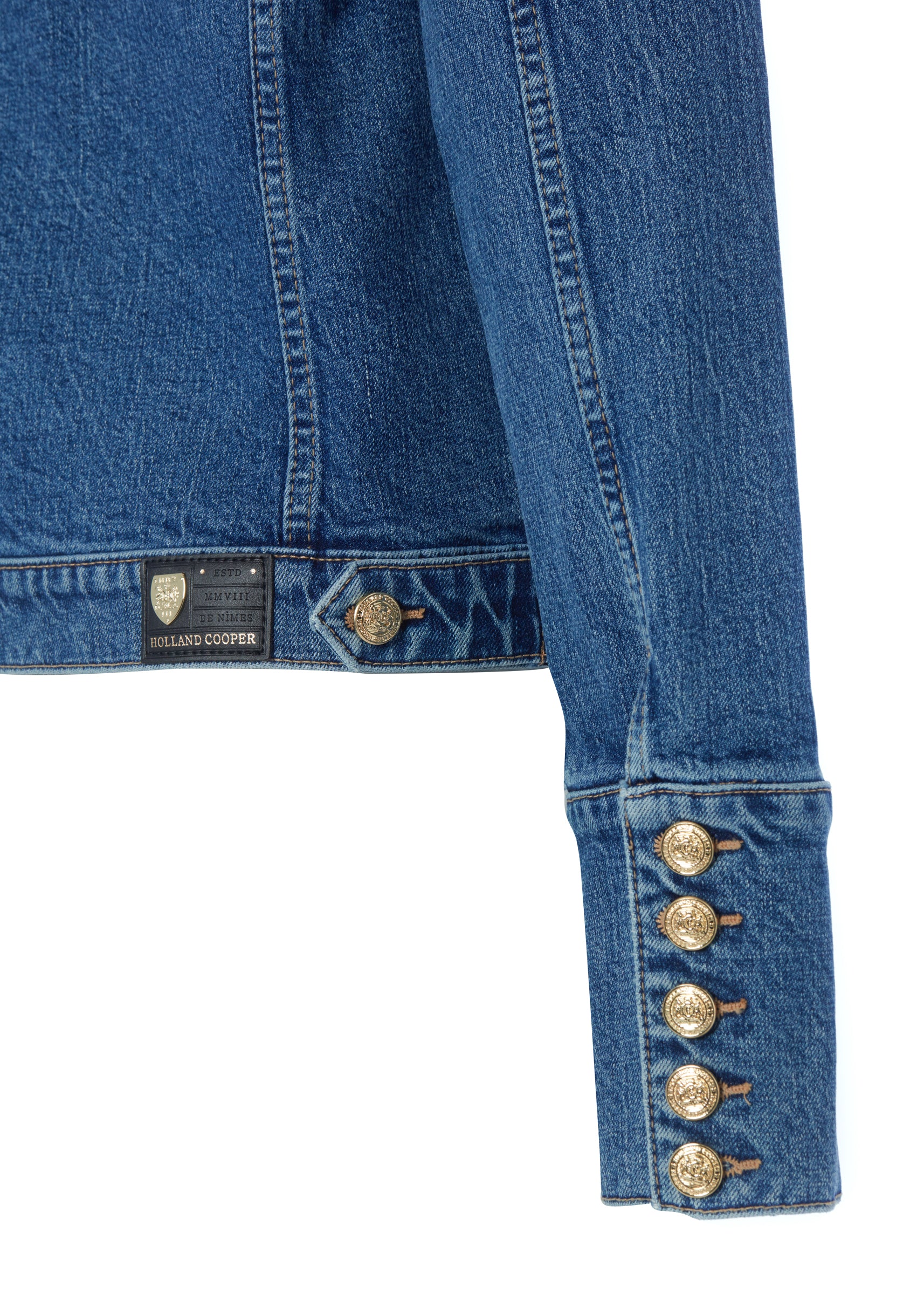 Iconic Denim Jacket (Classic Indigo) - Image 9