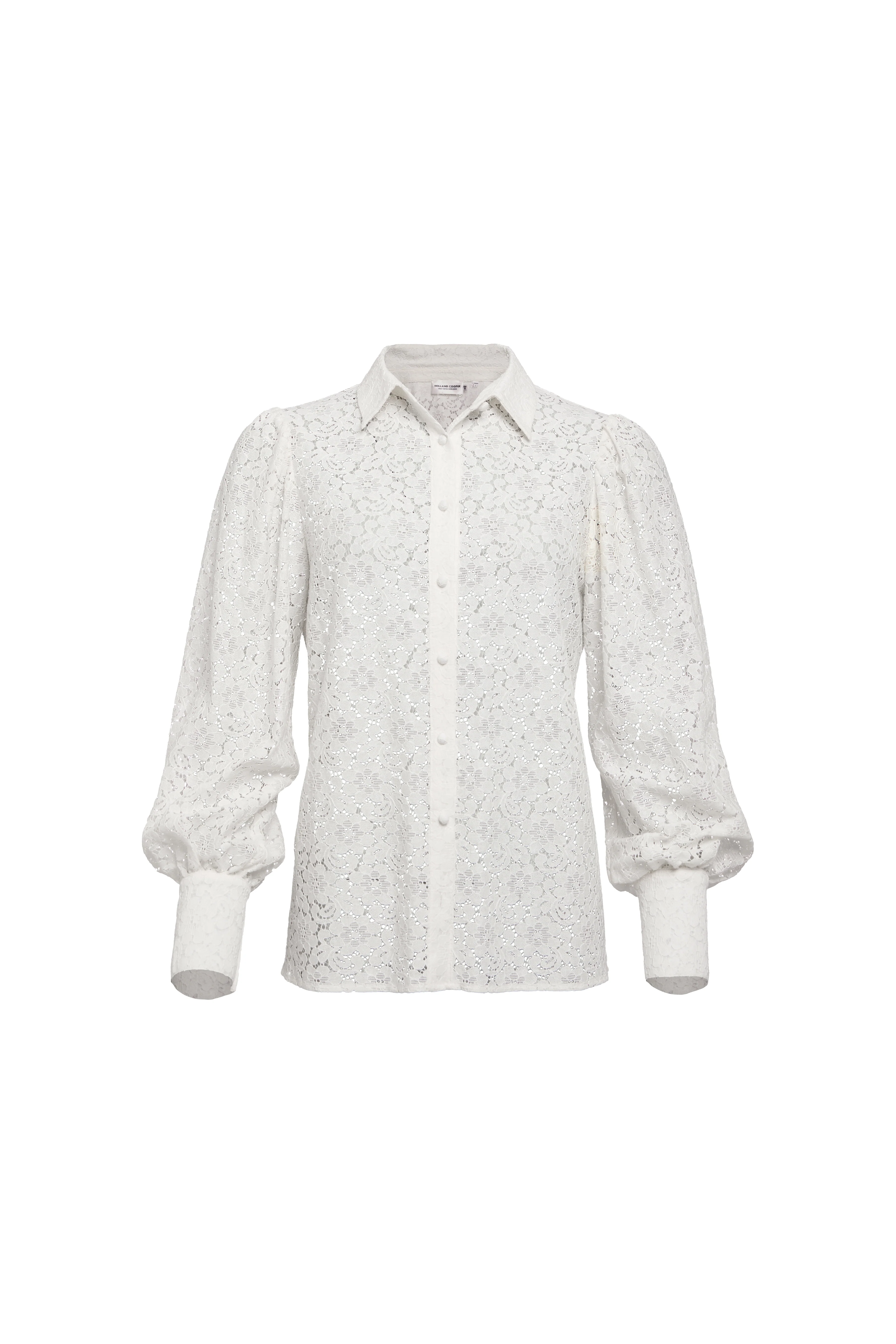 Iona Lace Shirt (Ivory) - Image 7