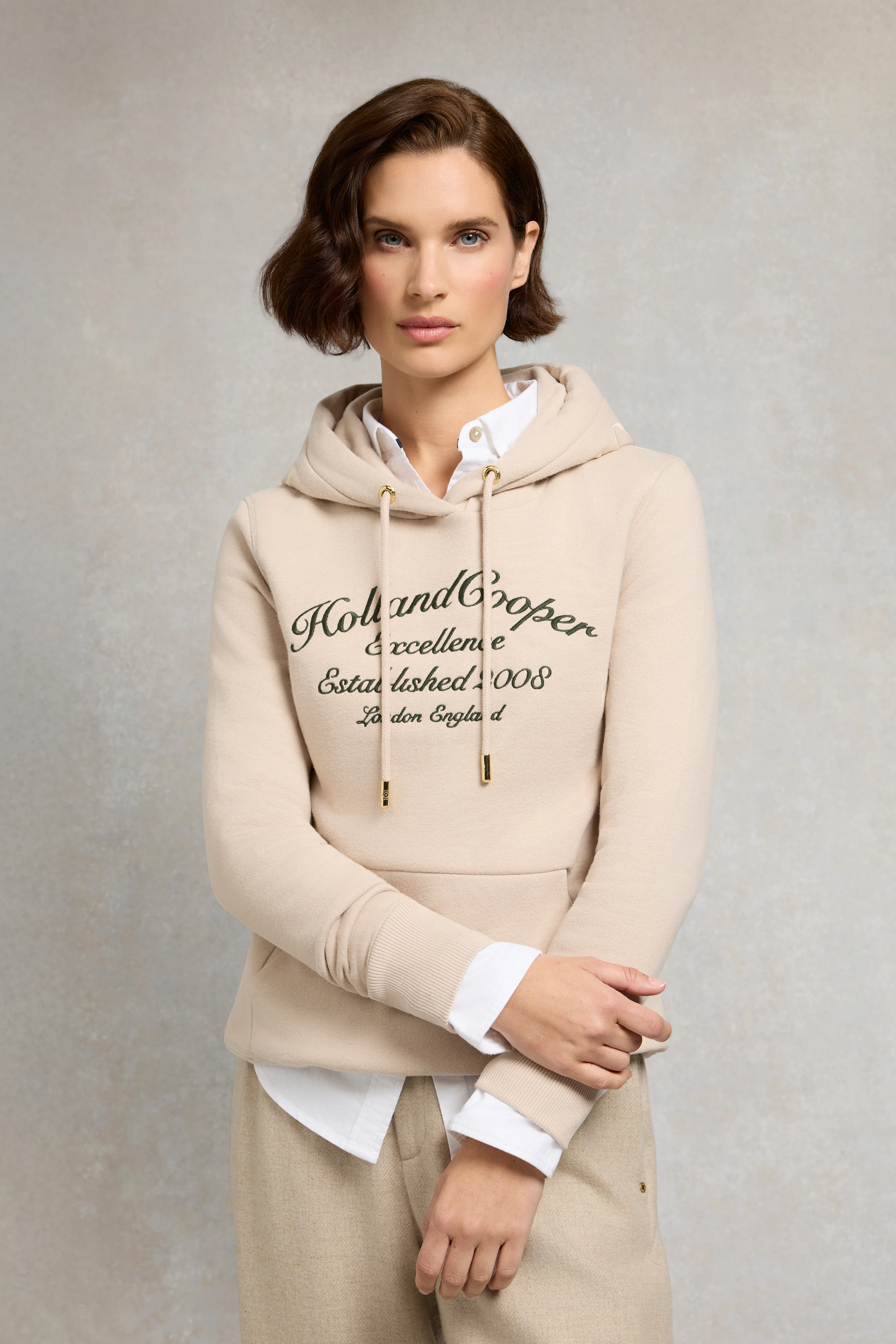 Ivy League Hoodie (Stone)