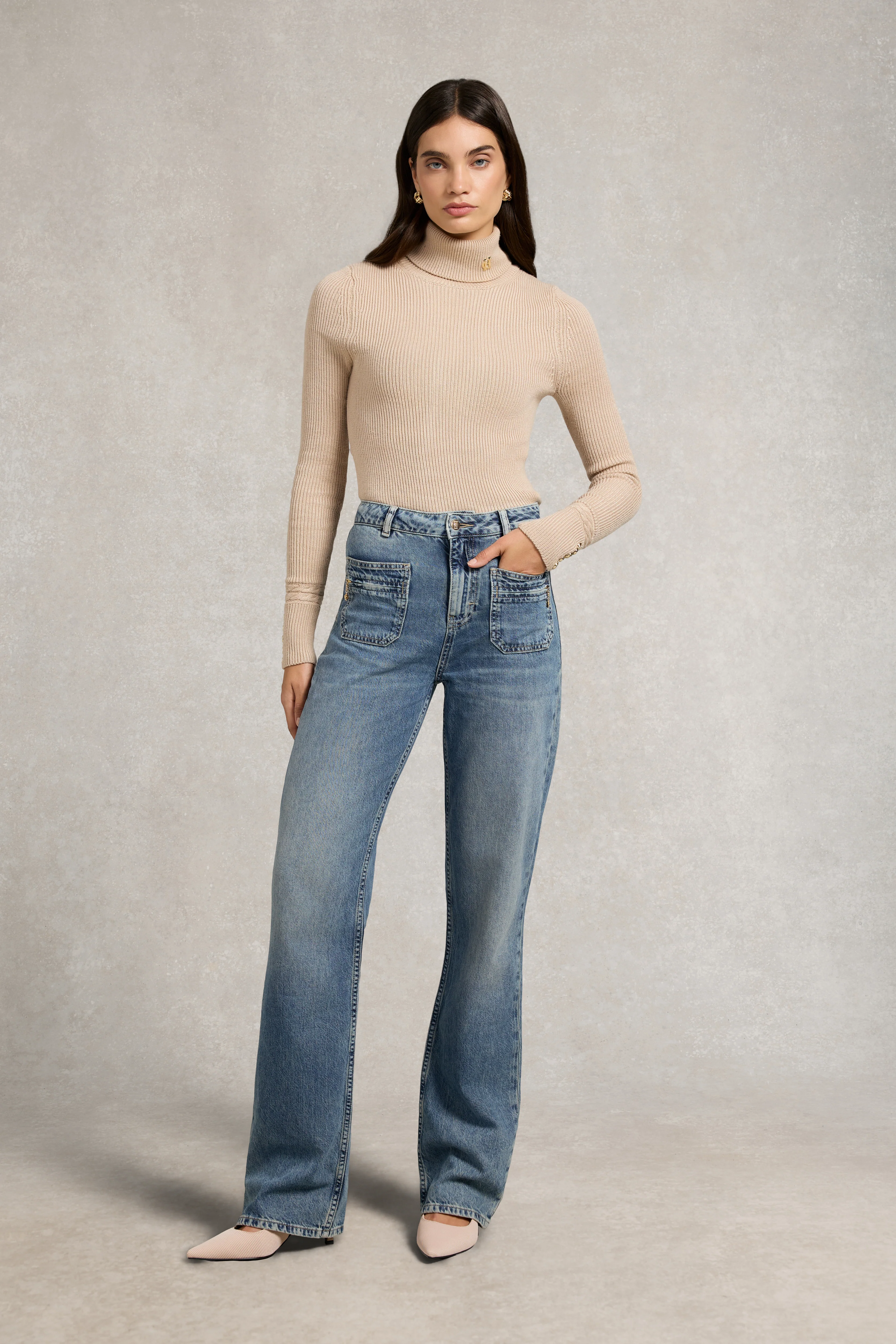 Jessica Straight Jean (Aged Indigo) - Image 6
