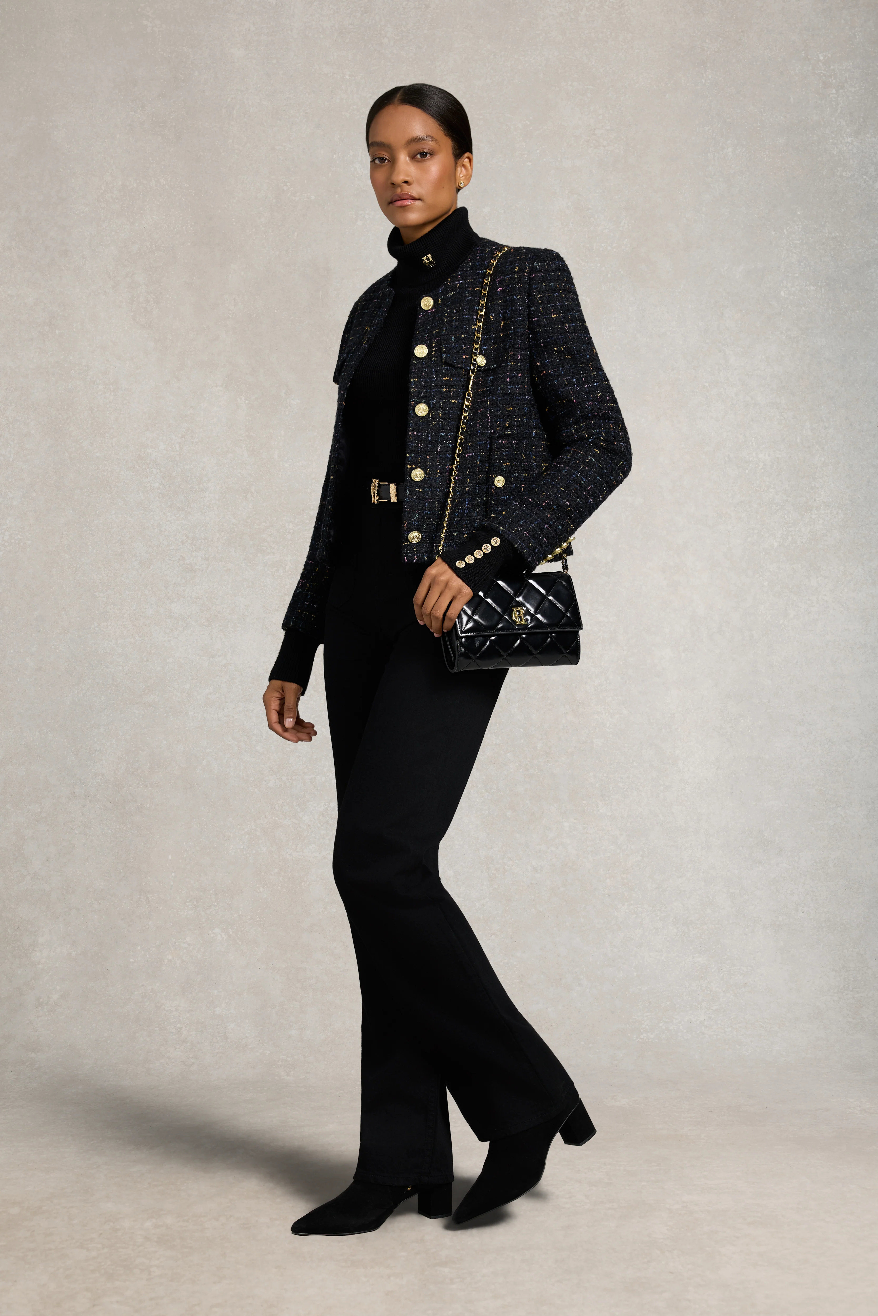 Jessica Straight Jean (Black) - Image 3