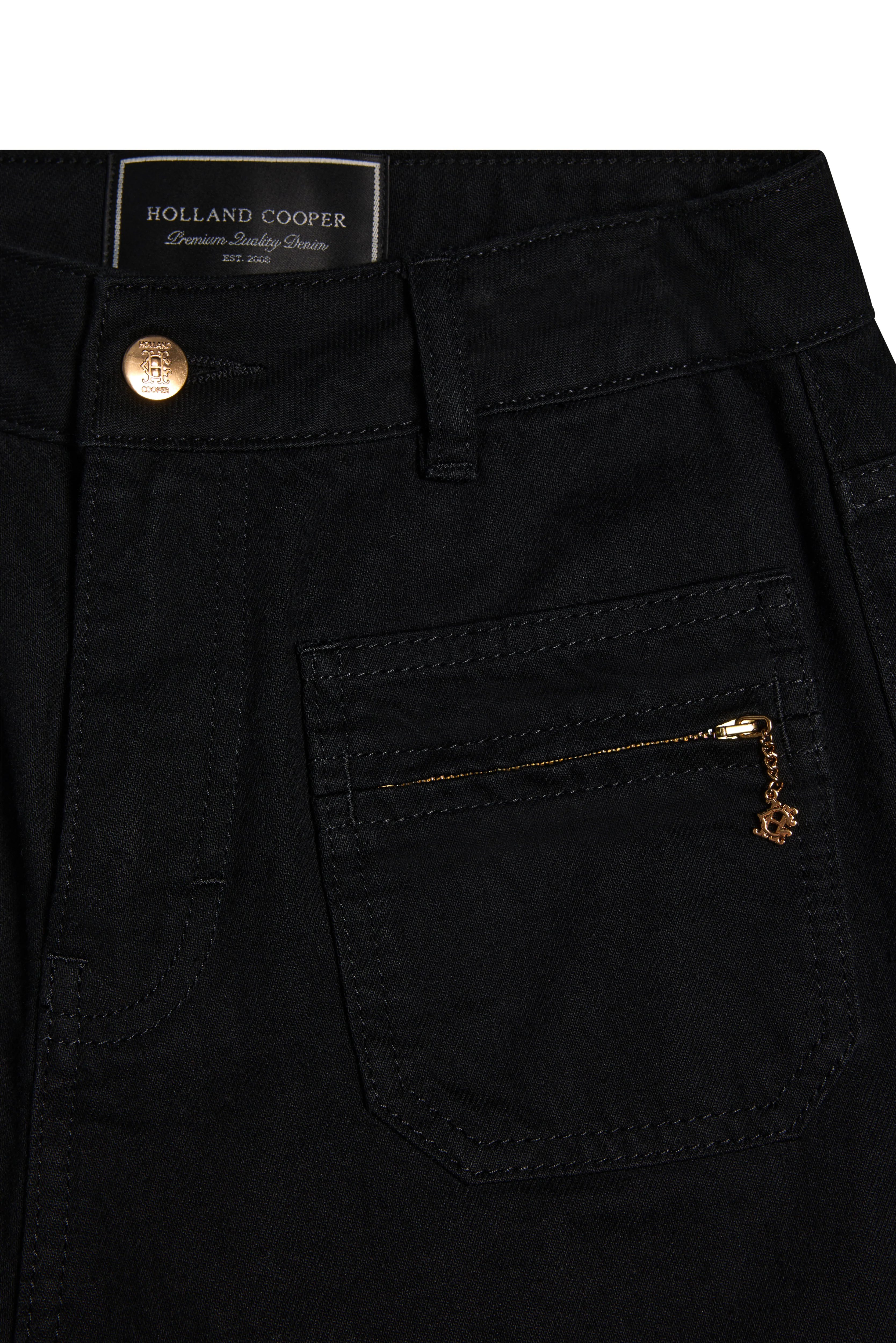 Jessica Straight Jean (Black) - Image 7