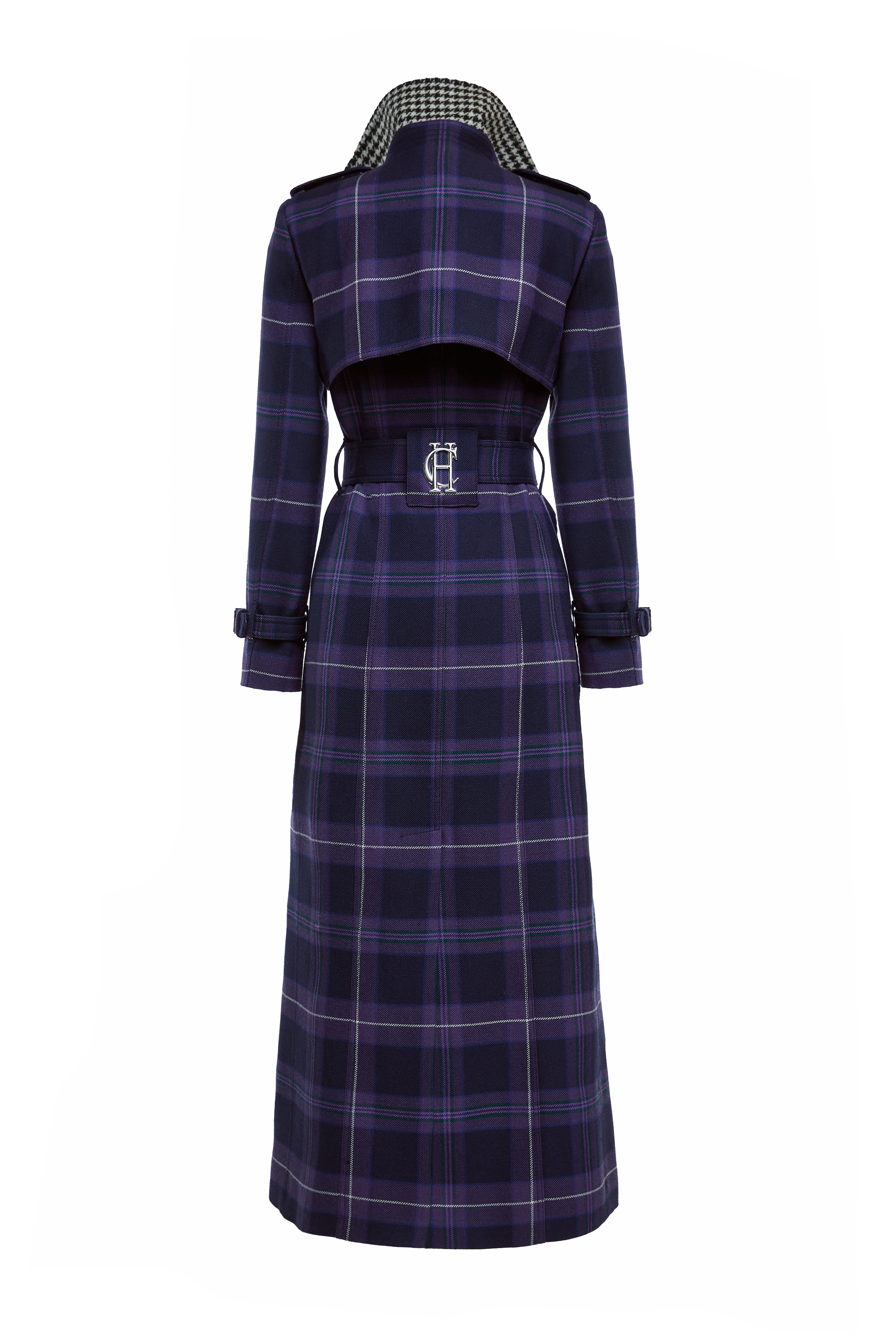 Jubilee Full Length Marlborough Trench (Jubilee Tartan) - Image 8
