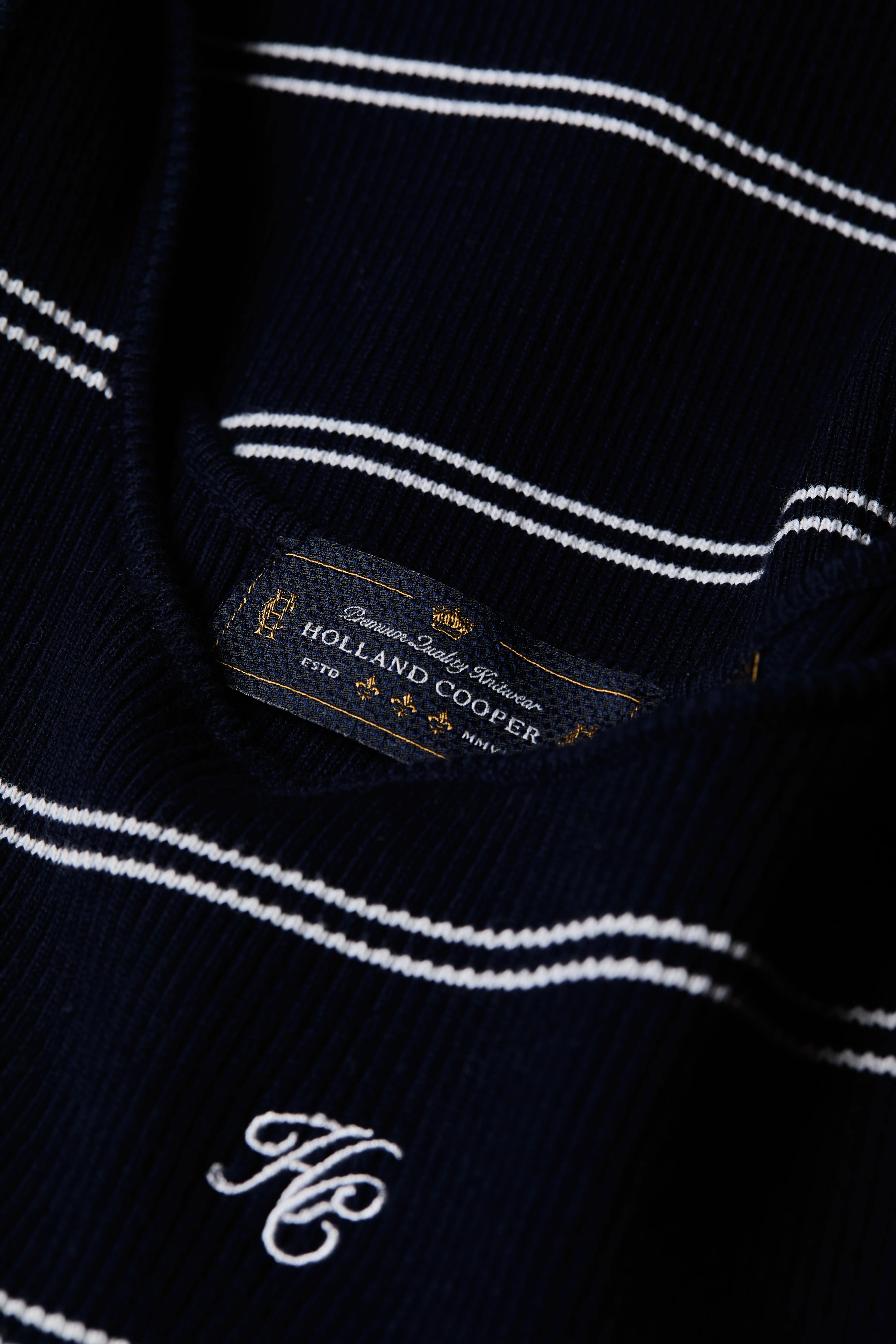 Juliet Maxi Dress (Ink Navy Stripe) - Image 7