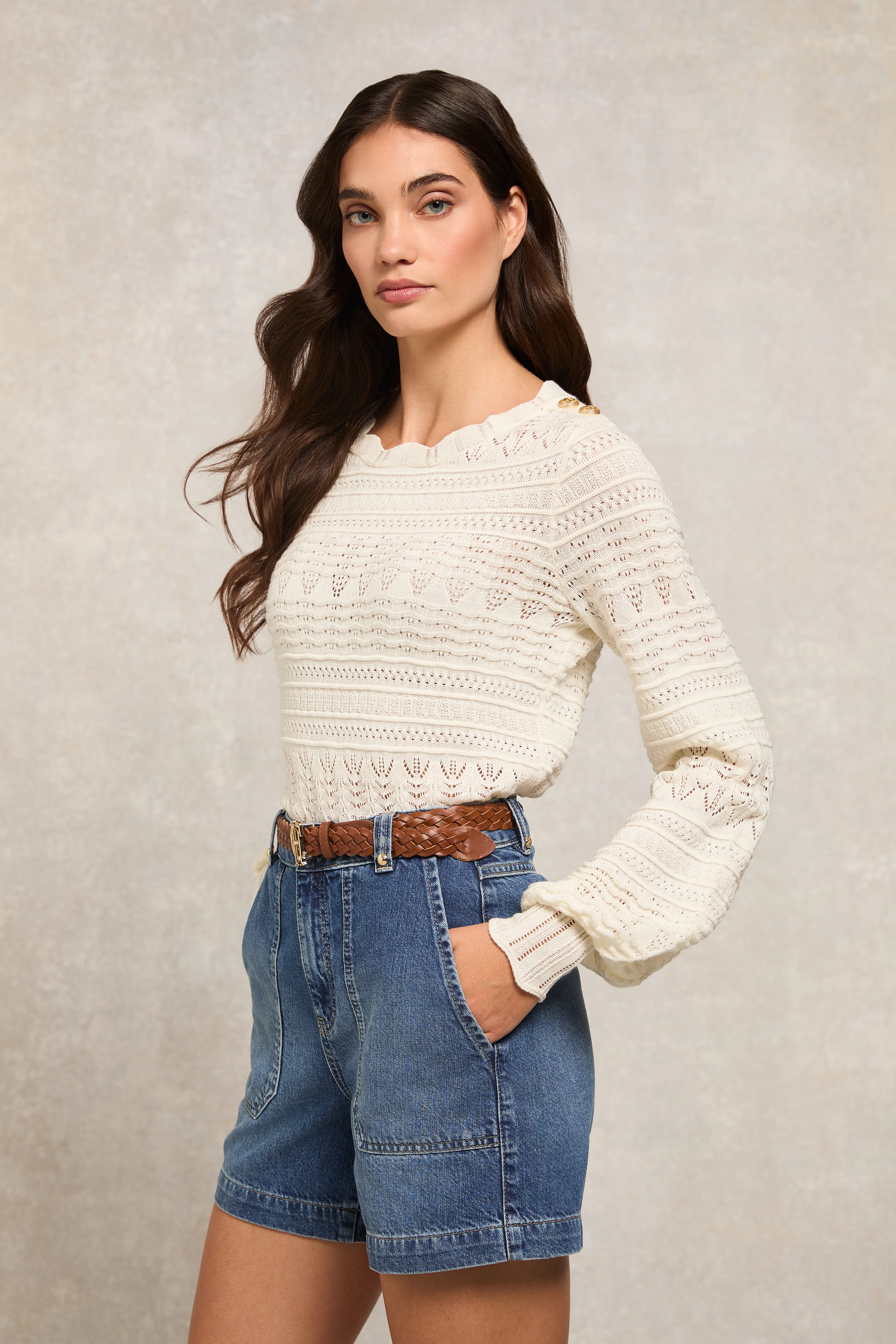 Kelsie Pointelle (Natural) - Image 2