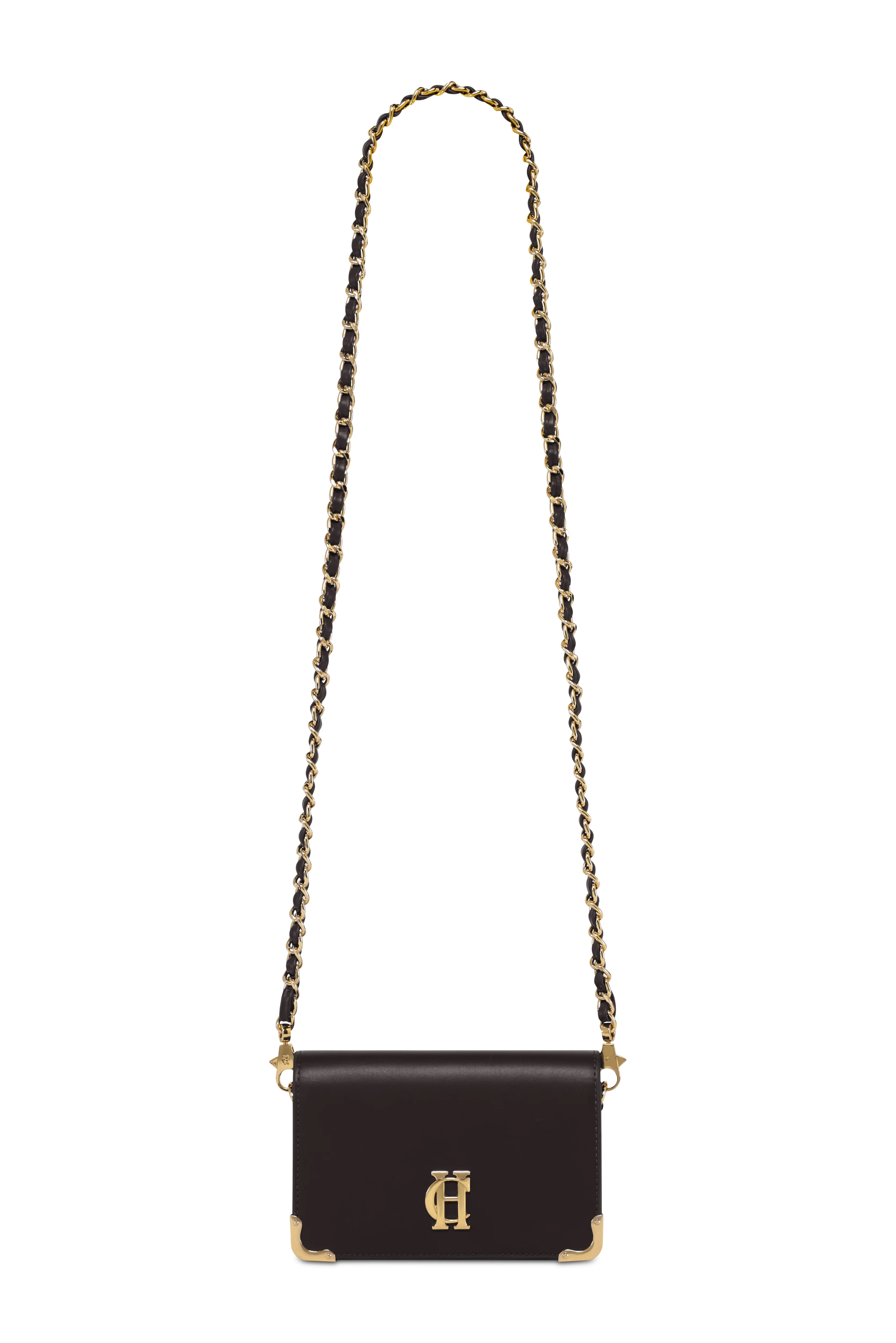 Kensington Crossbody Bag (Chocolate Leather) - Image 2
