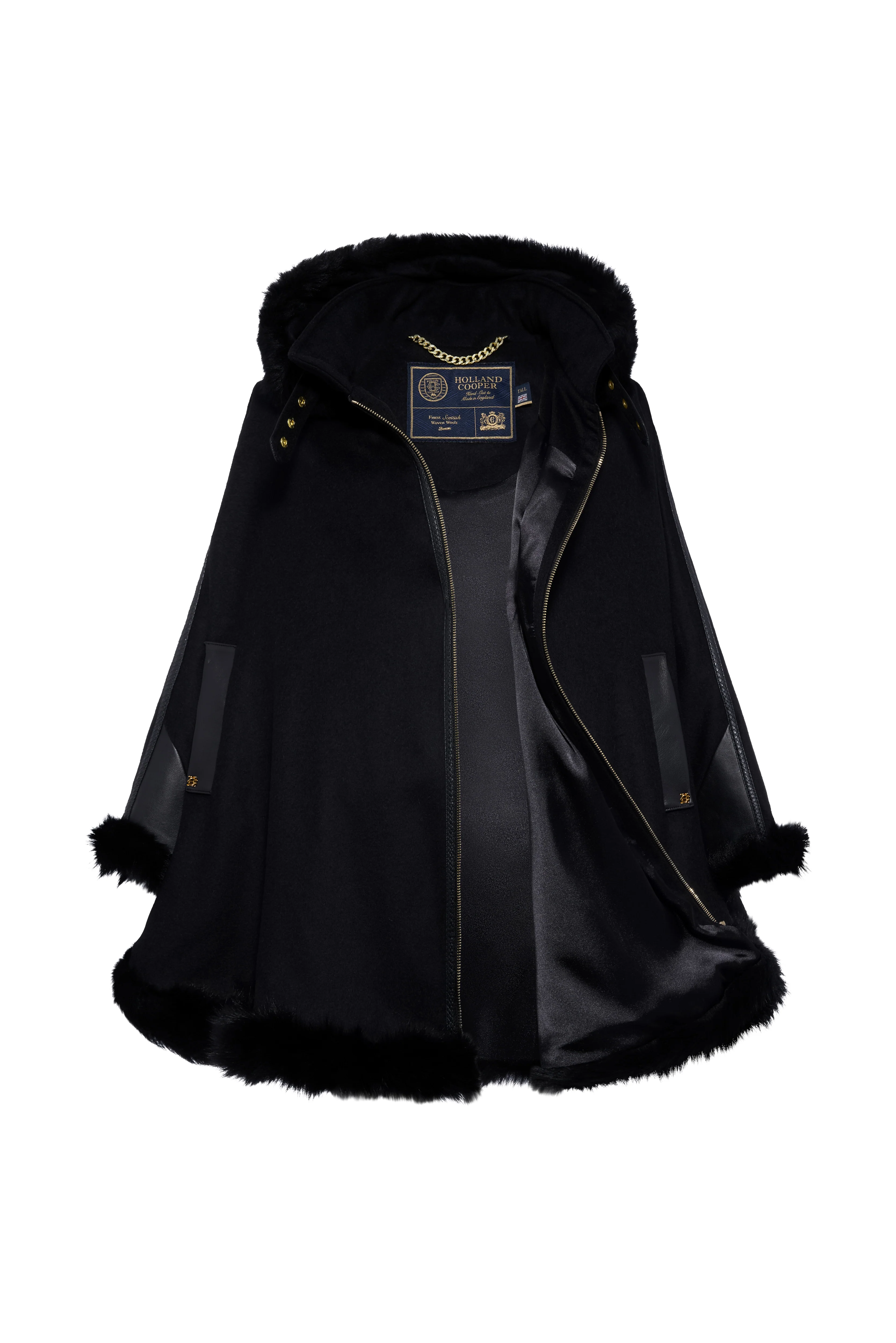 Kensington Gold Label Cape (Soft Black) - Image 12