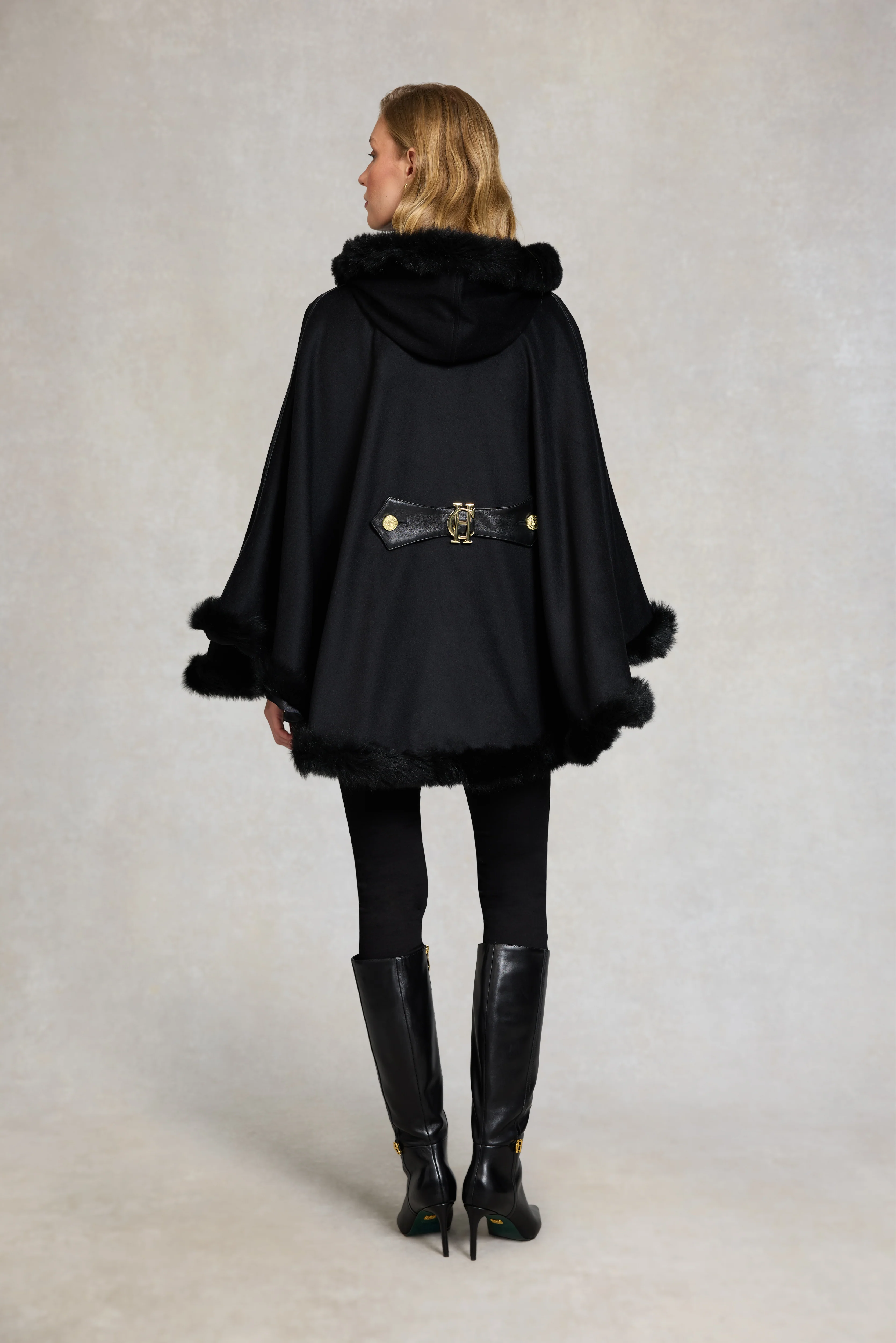 Kensington Gold Label Cape (Soft Black) - Image 5