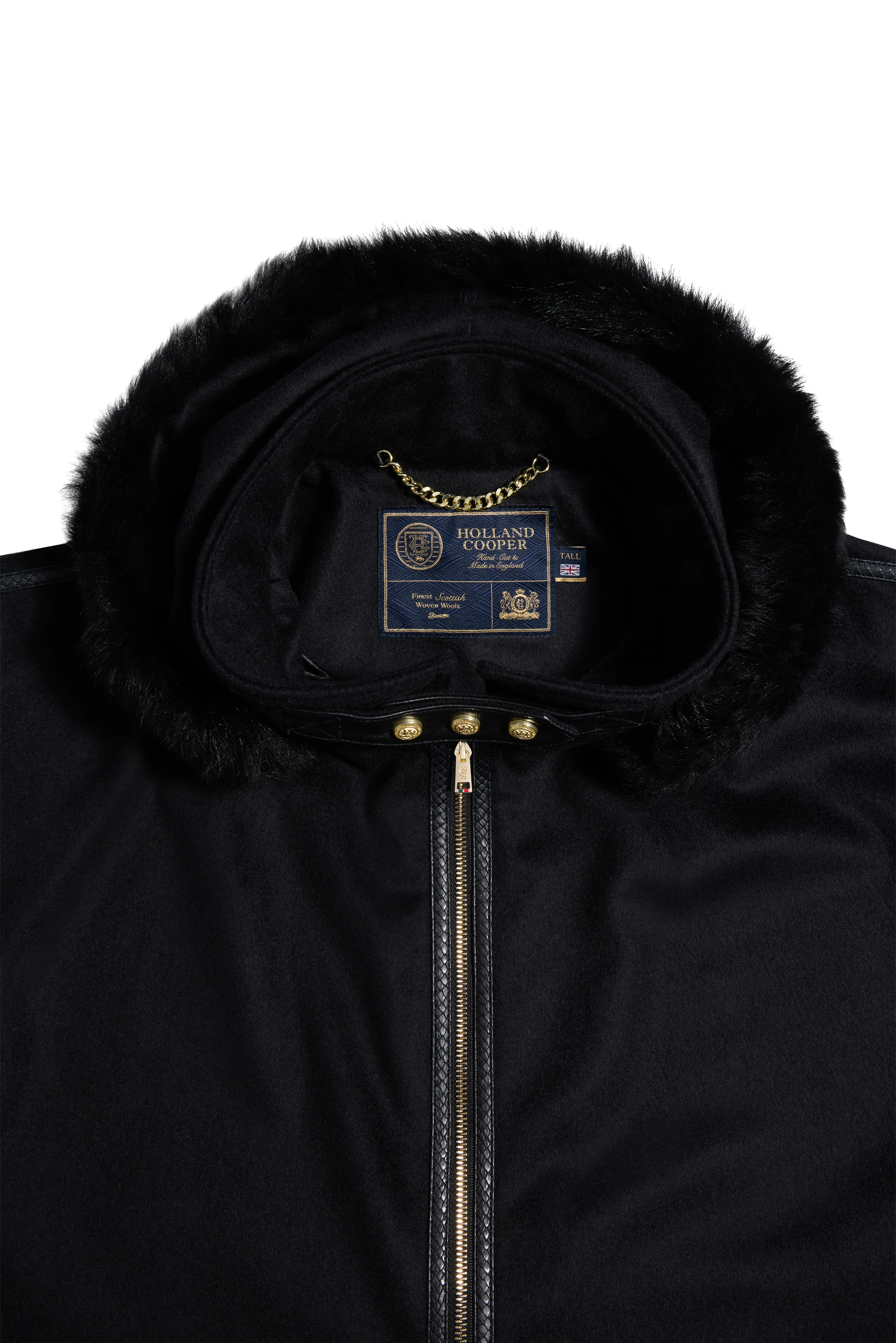 Kensington Gold Label Cape (Soft Black) - Image 7