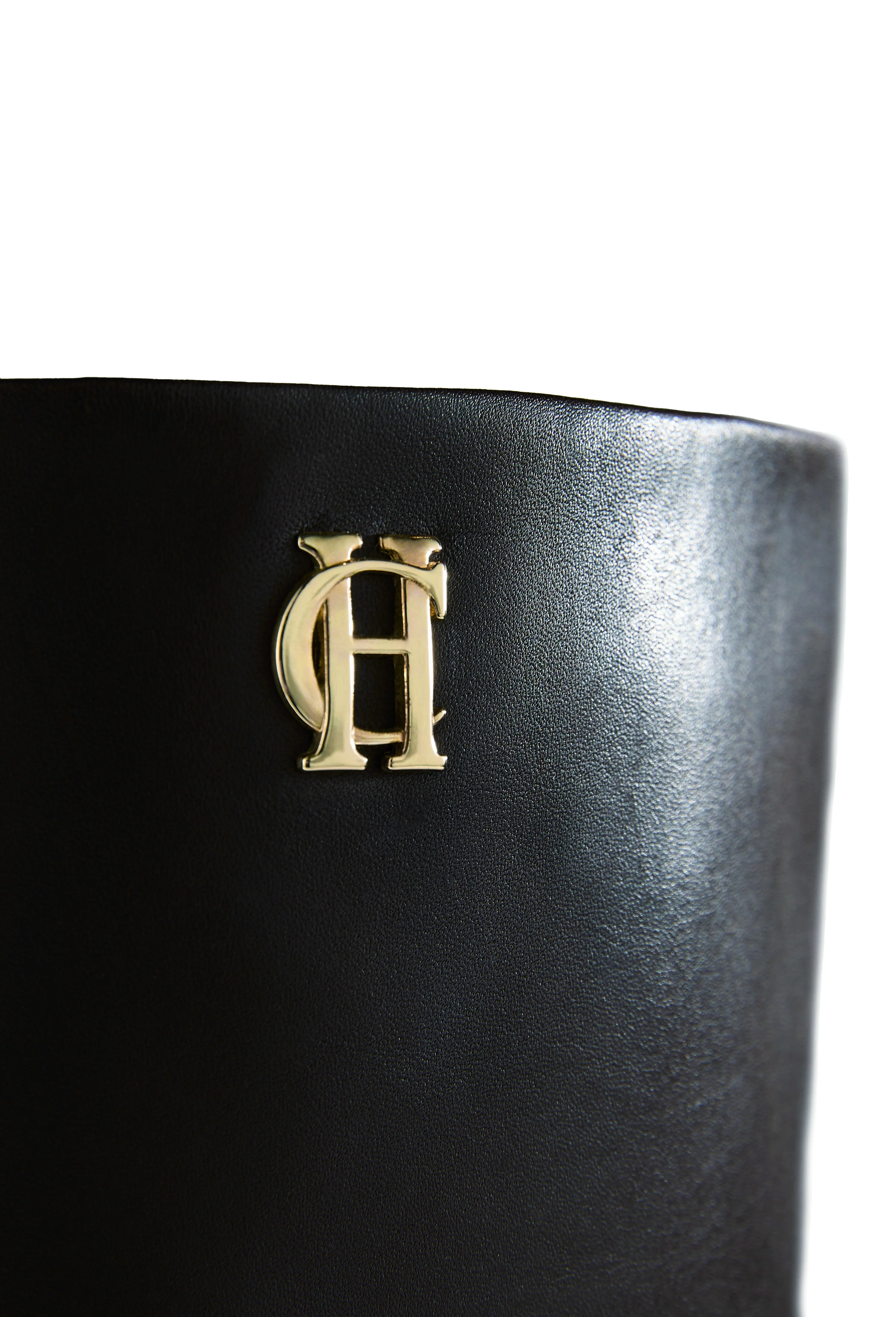 Kensington Knee Boot (Black Leather) - Image 6