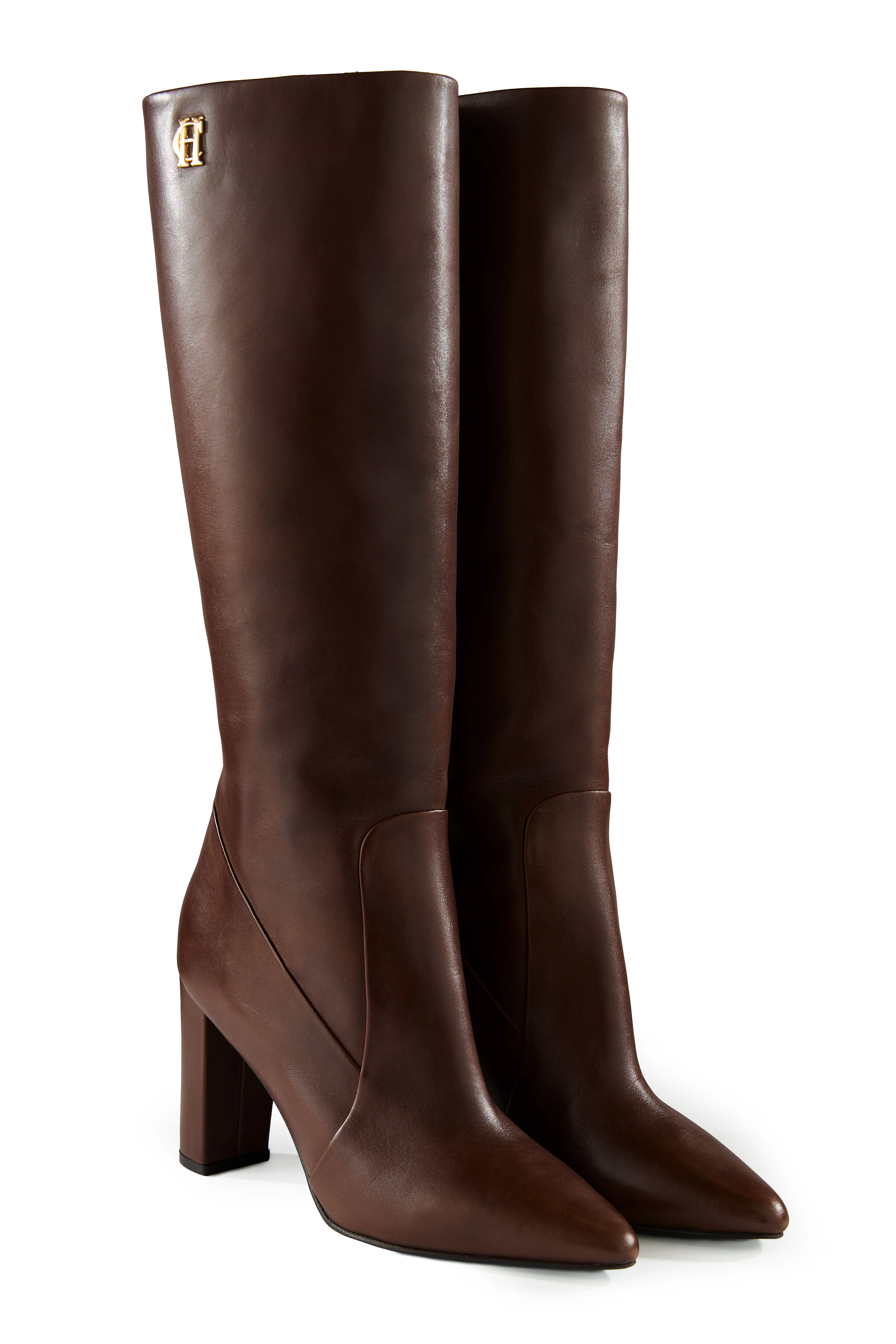 Kensington Knee Boot (Chocolate) - Image 4