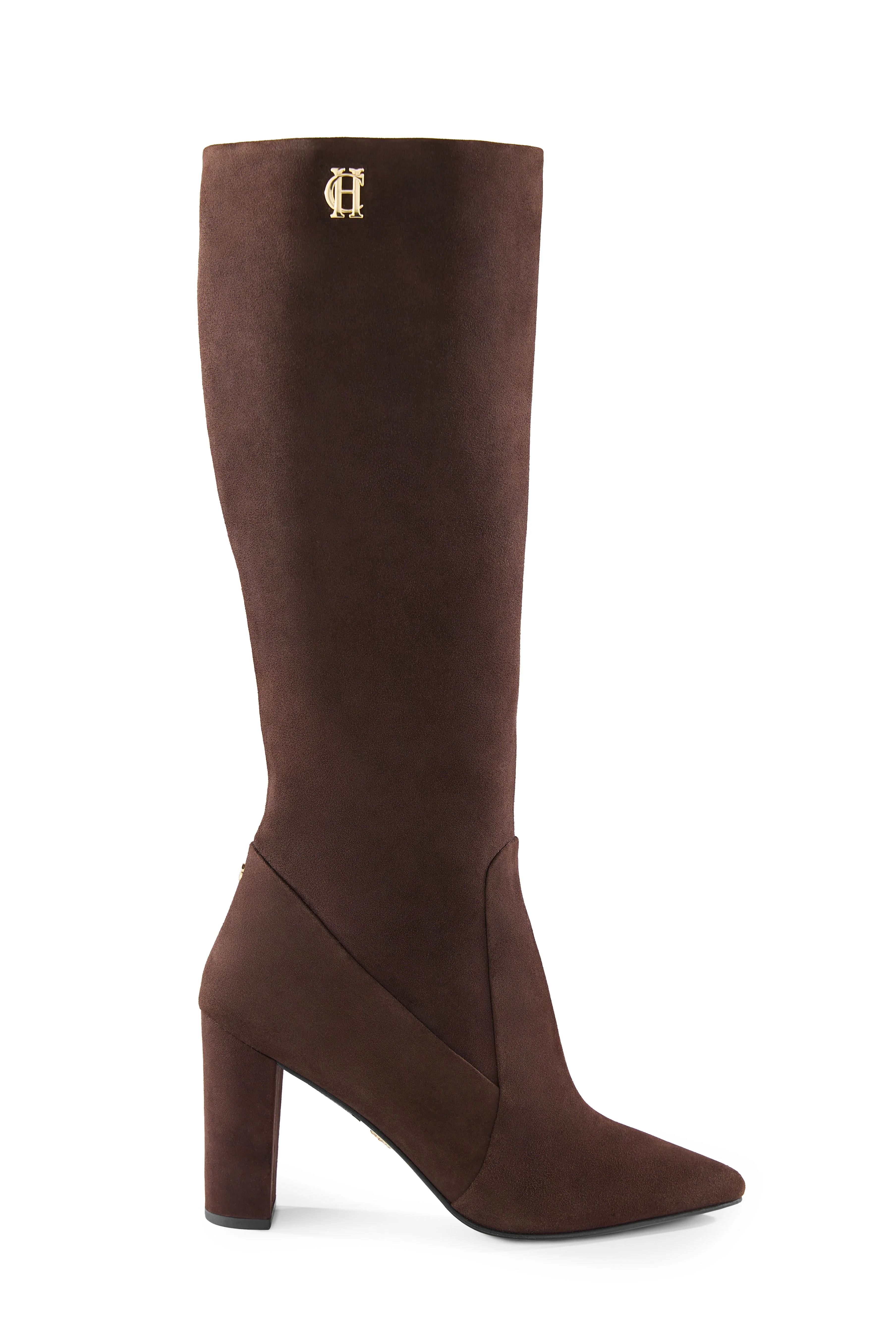 Kensington Knee Boot (Chocolate Suede) - Image 4