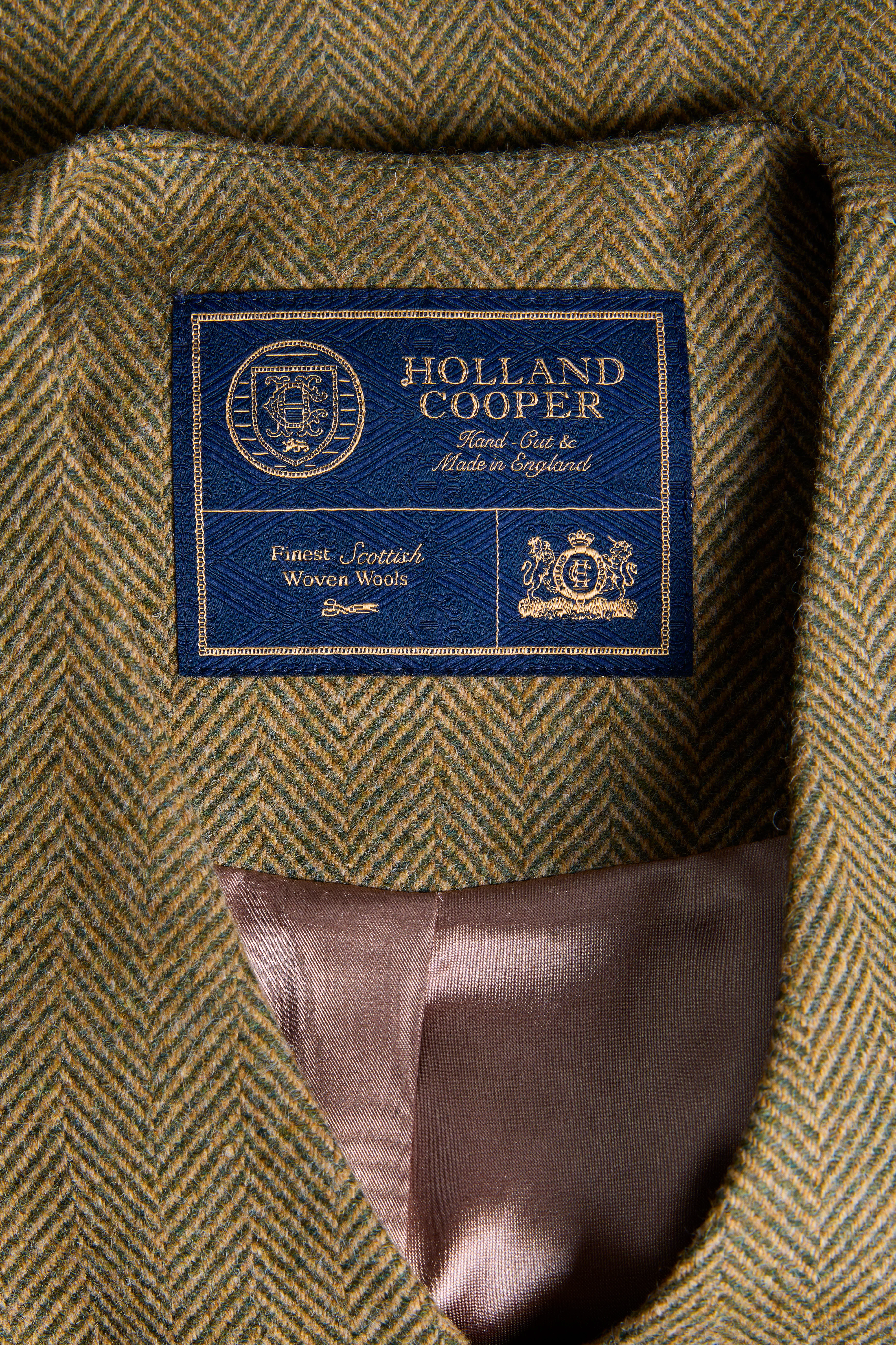Kensington Waistcoat (Moss Herringbone) - Image 8