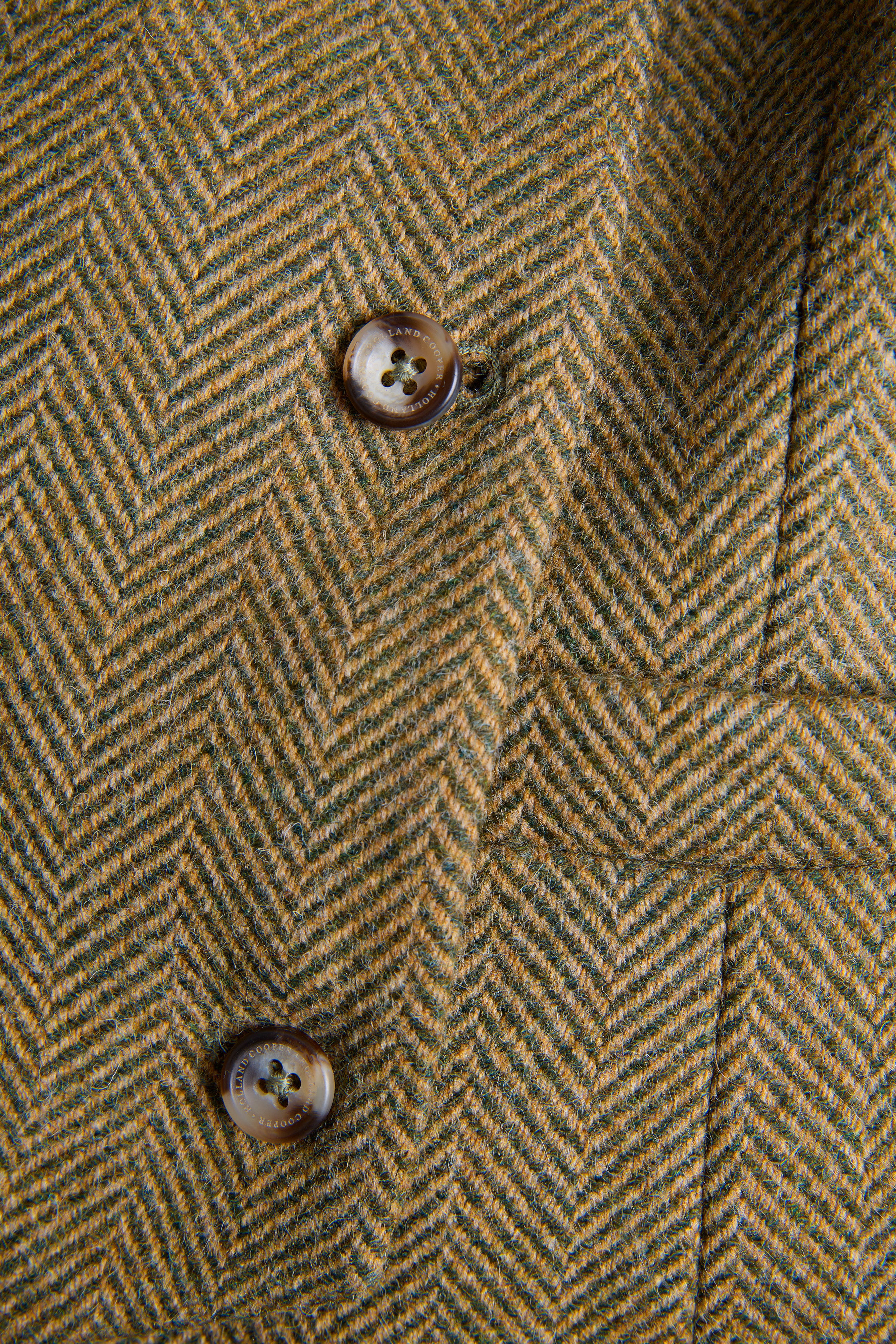 Kensington Waistcoat (Moss Herringbone) - Image 9